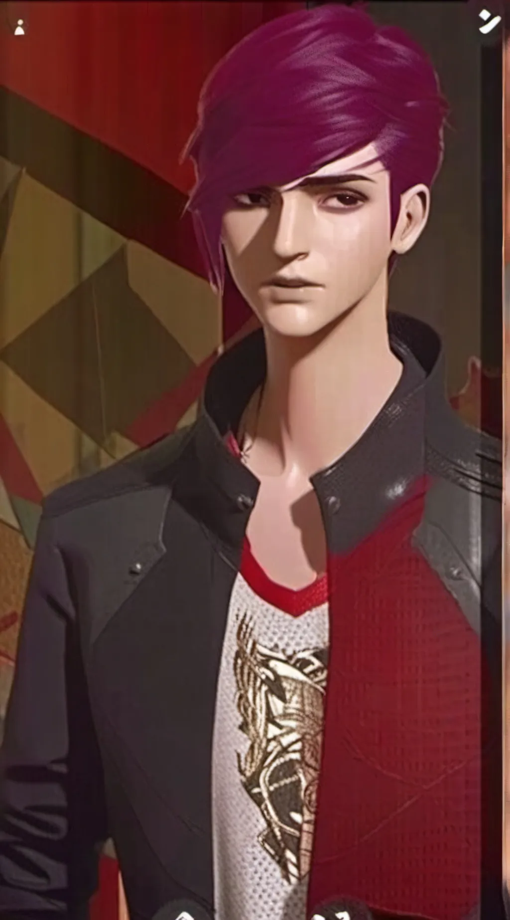 ai character: Vi background