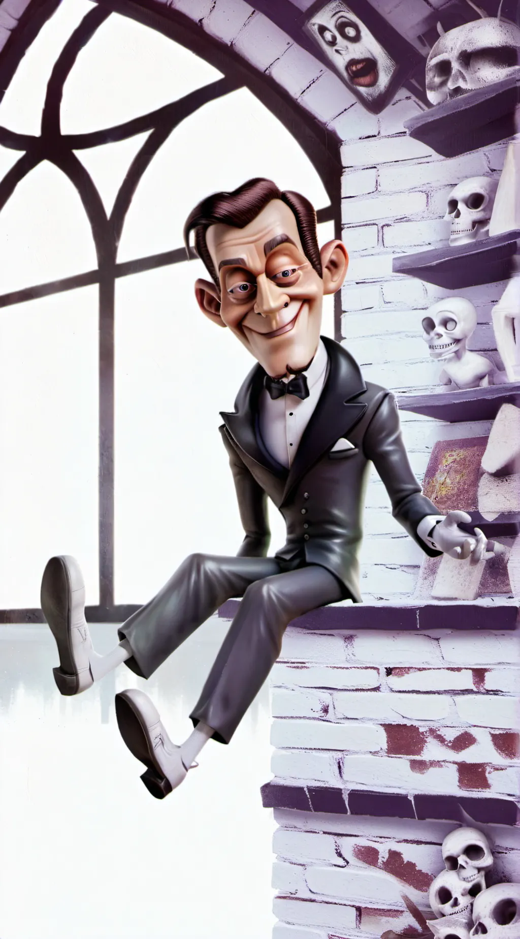 ai character: slappy the dummy background