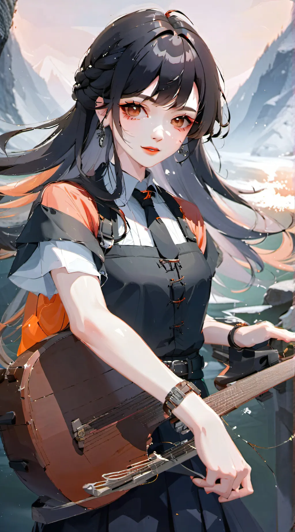 ai character: cloh background