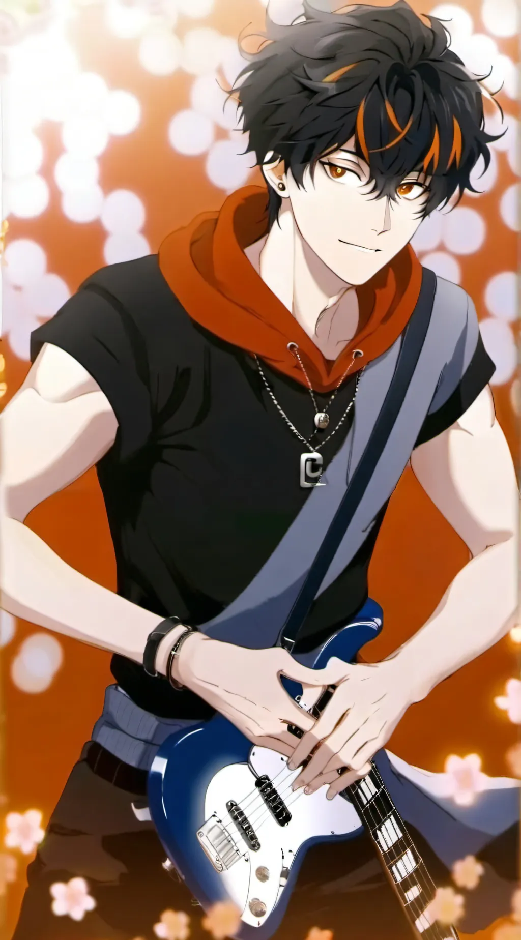 ai character: Leon background