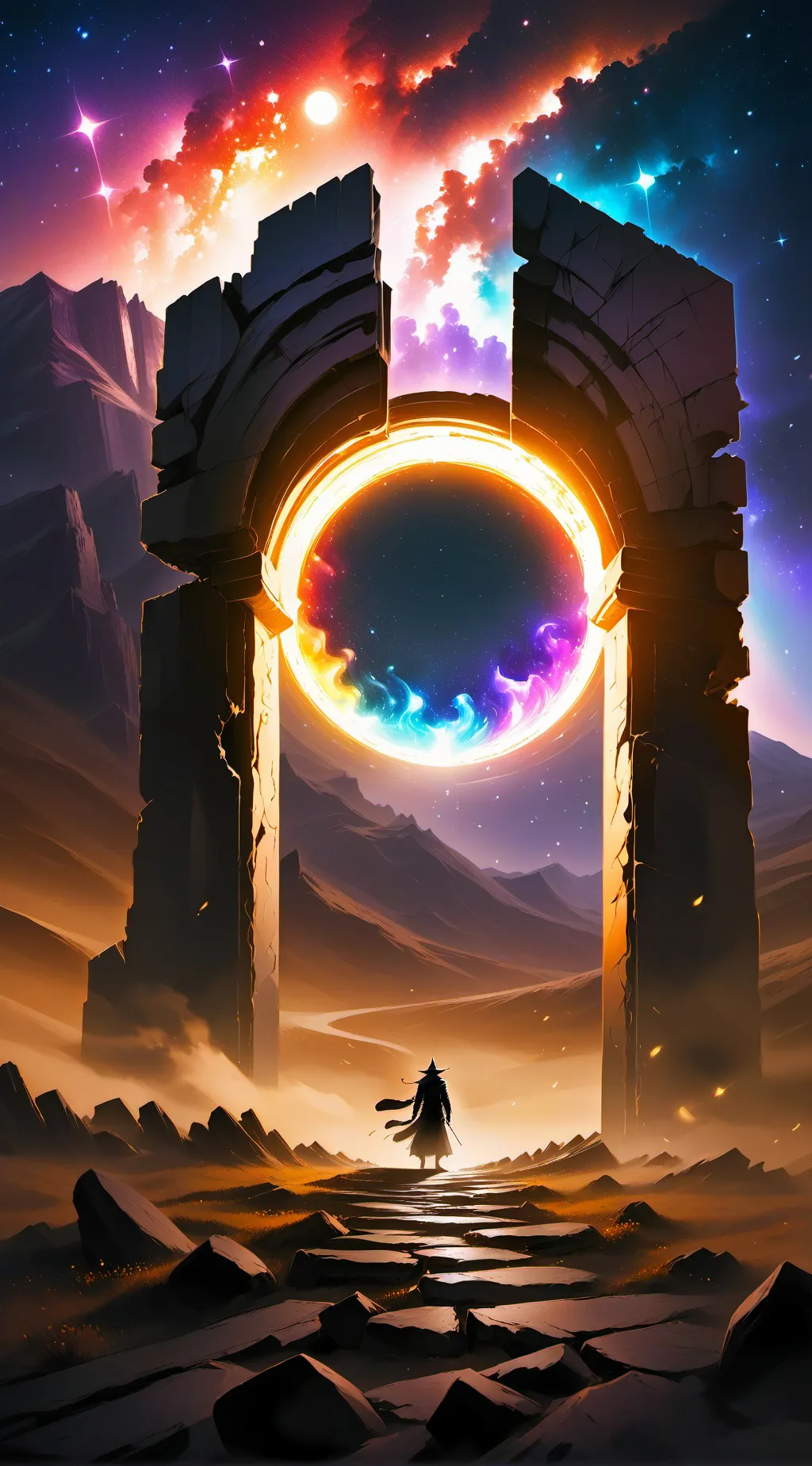 ai character: Time Travel background