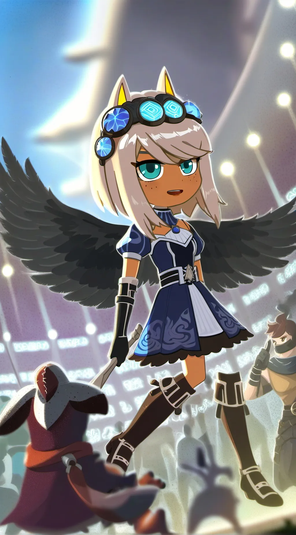 ai character: UA  background