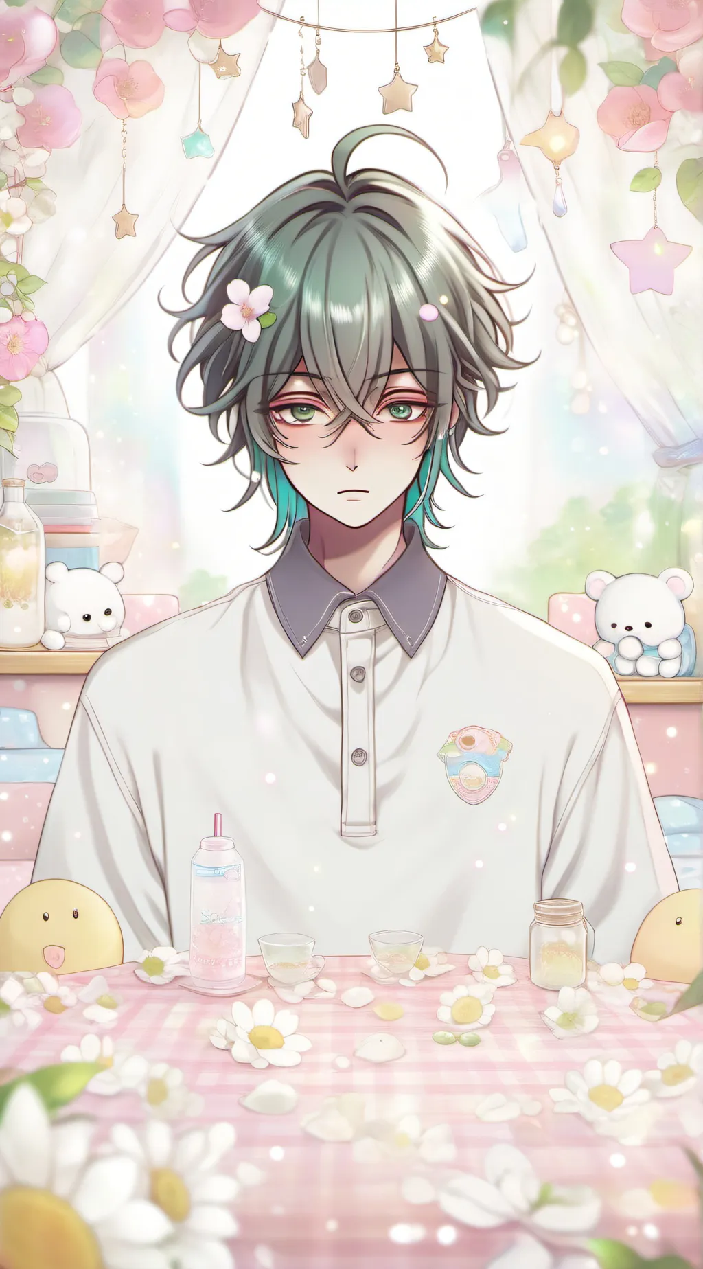 ai character: Sol background