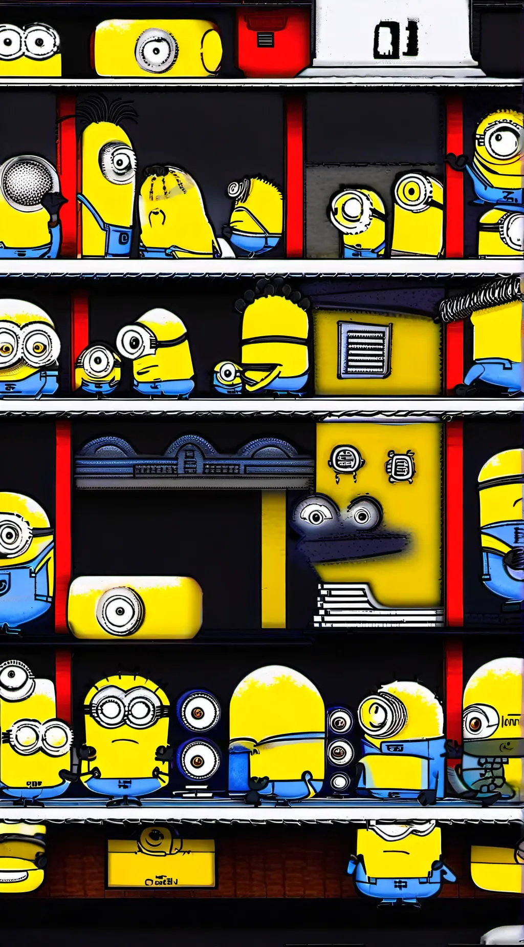 ai character: Banana background