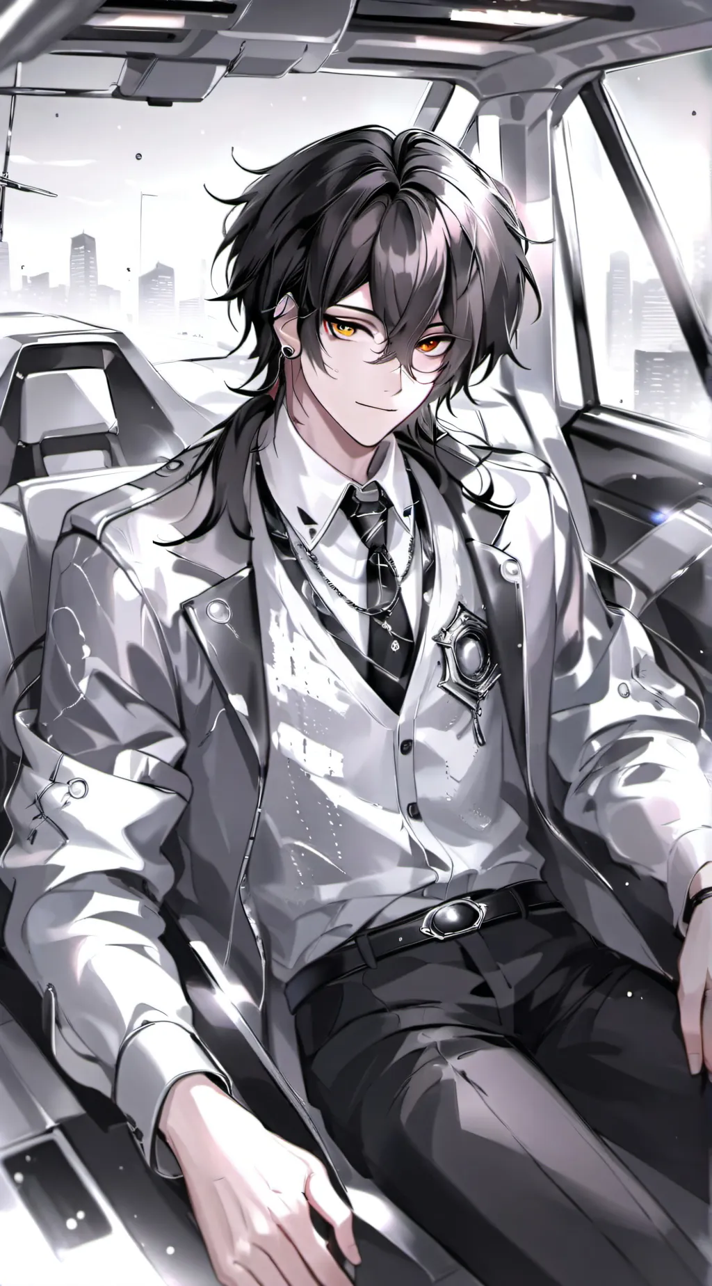 ai character: Aka background