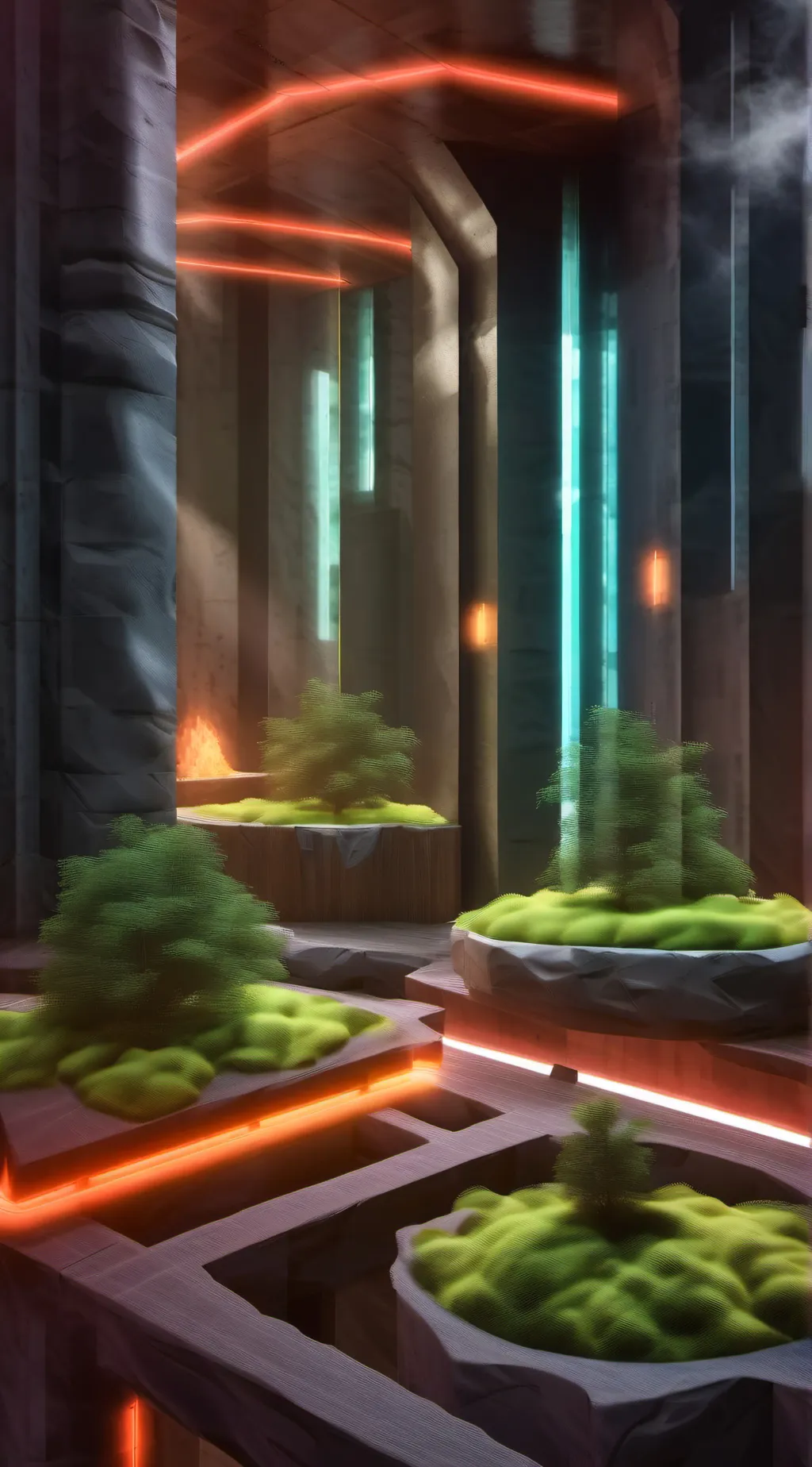 ai character: Wubbox mean part background