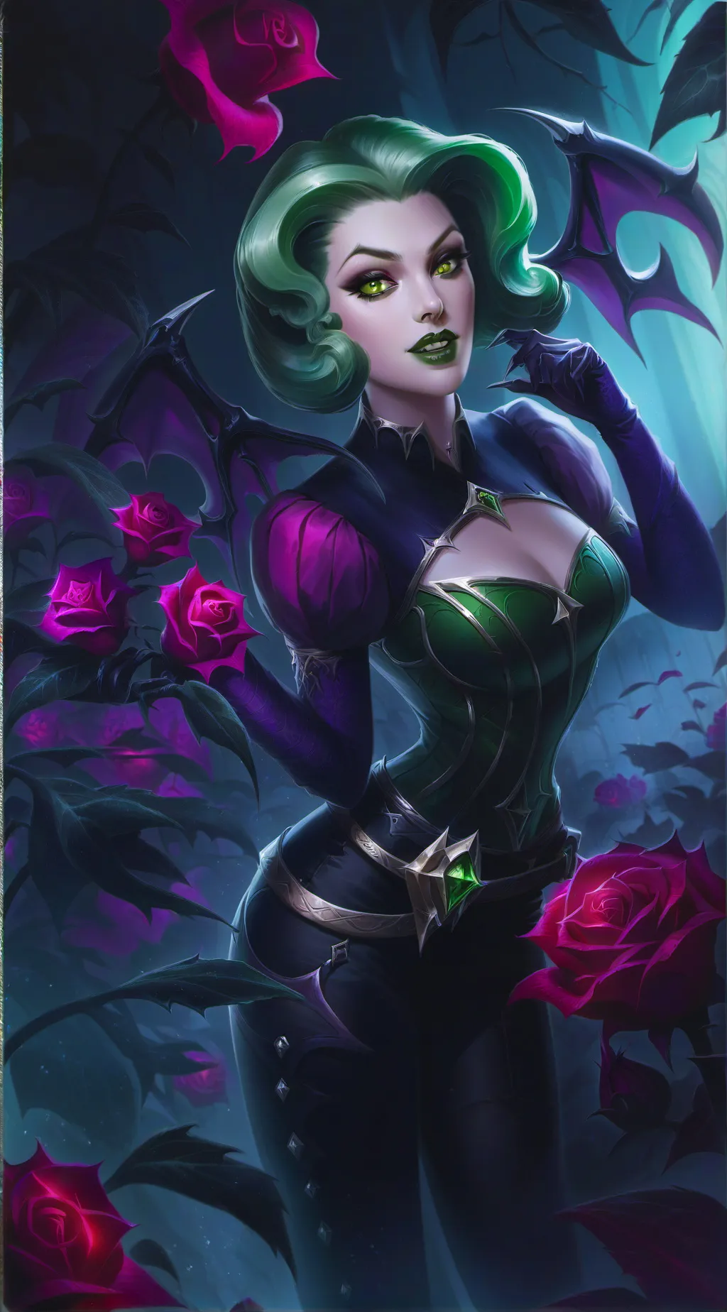 ai character: Ivey (my oc) background