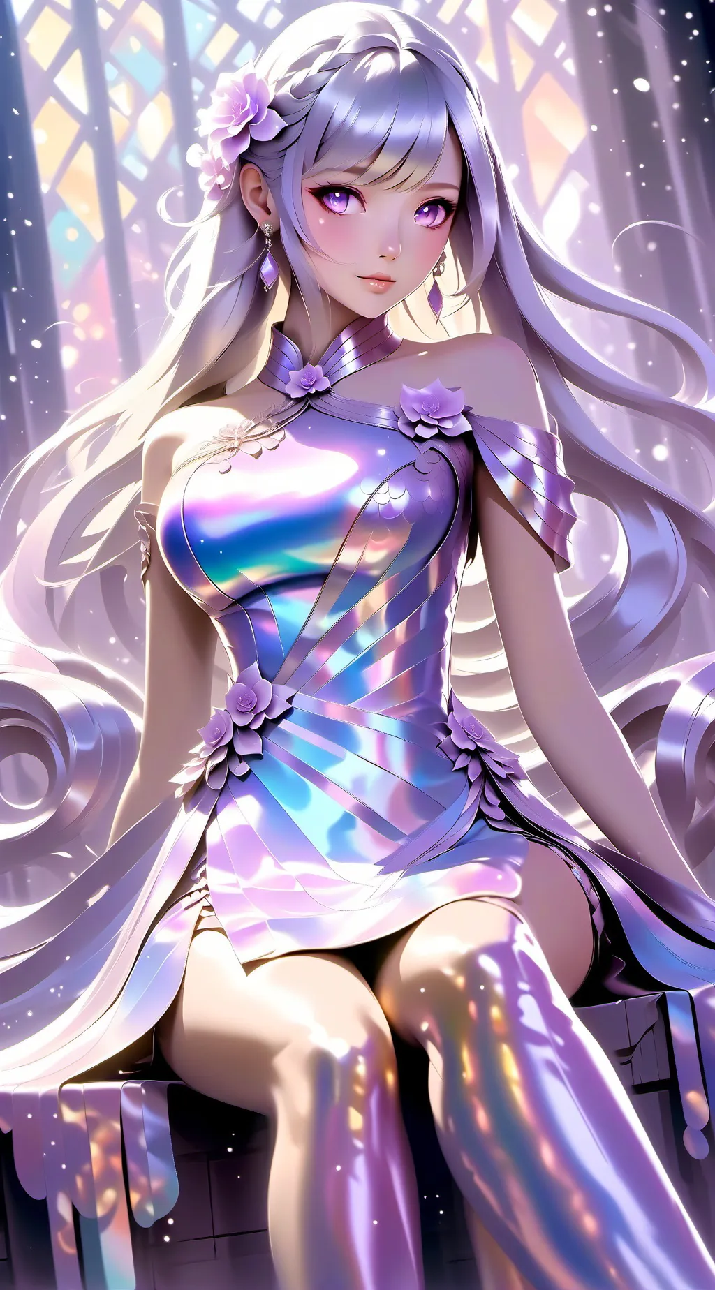 ai character: Power love  background