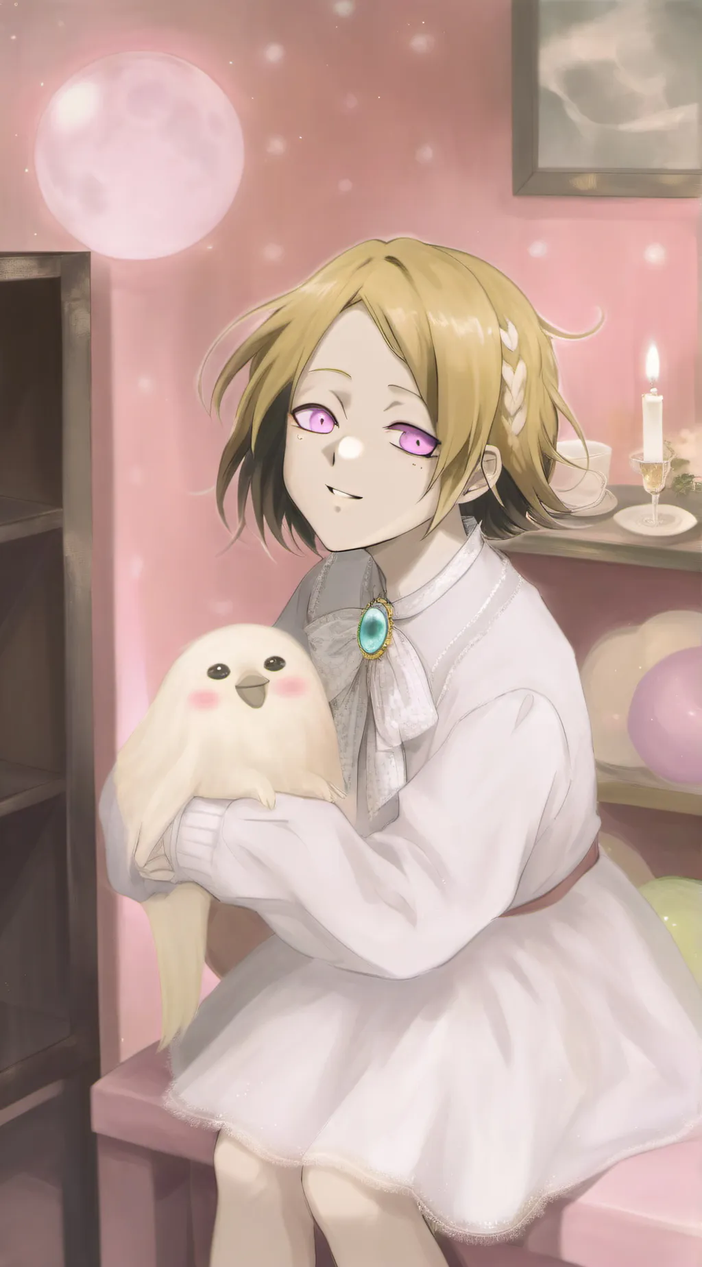 ai character: evan background