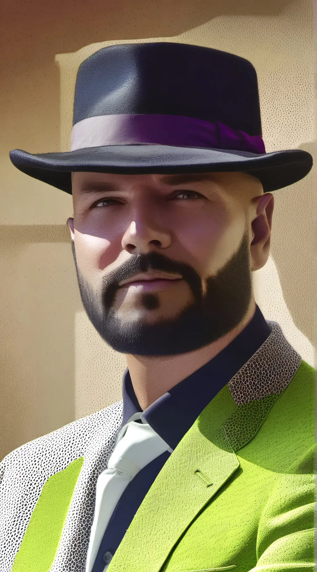 ai character: The Boss background