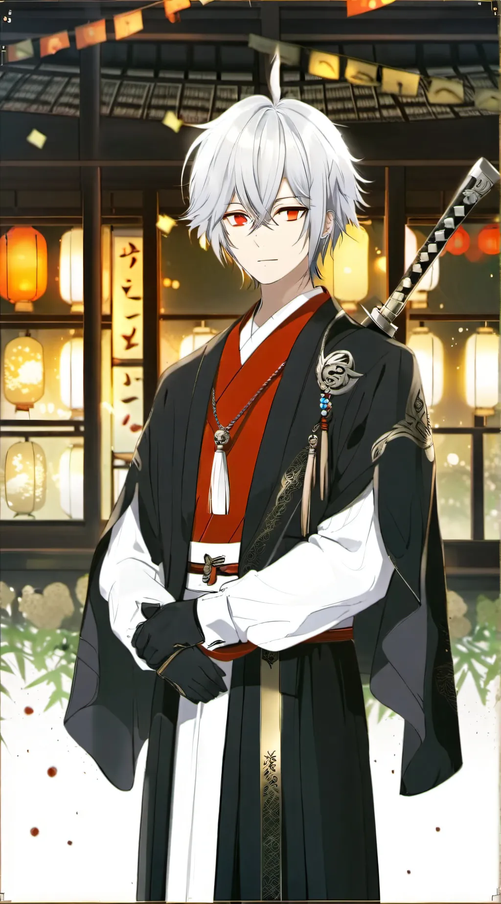 ai character: Sukuna  background