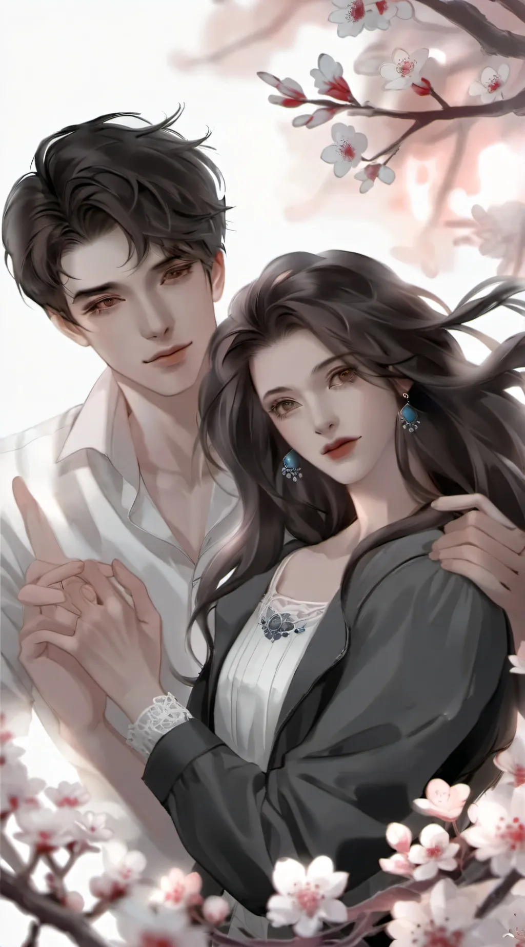 ai character: Xavier and Emily background