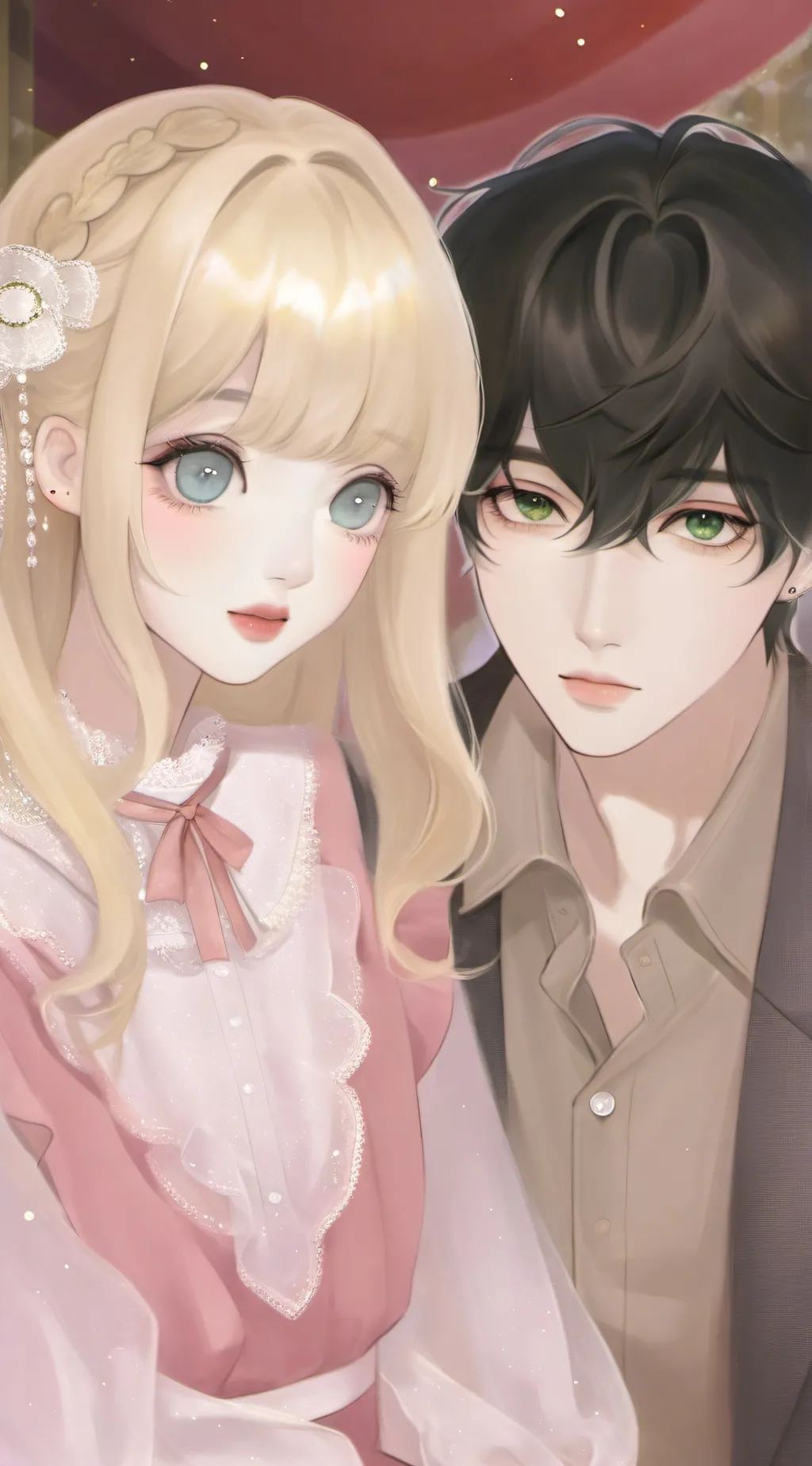 ai character: Liam and Y/N background