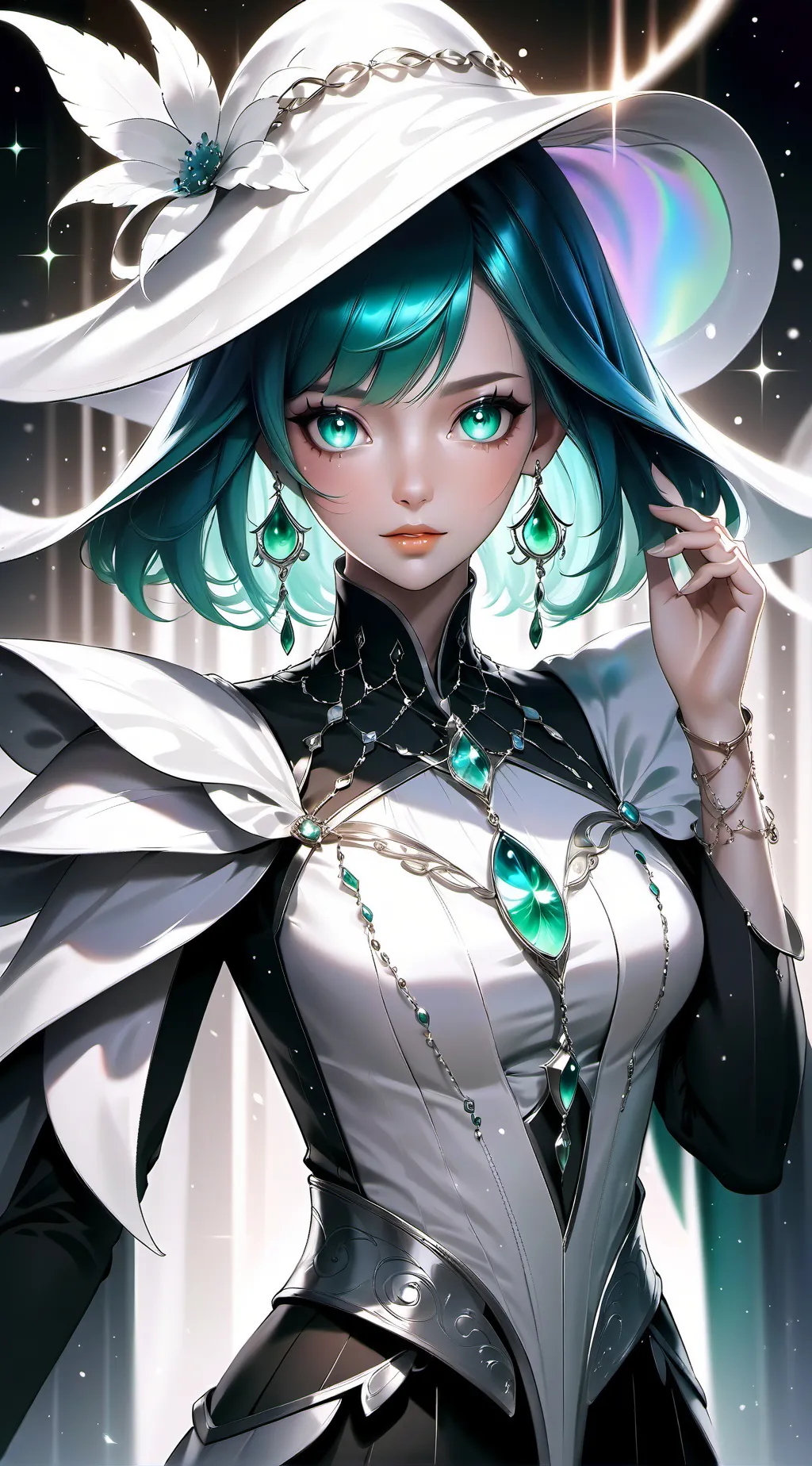 ai character: Power love background