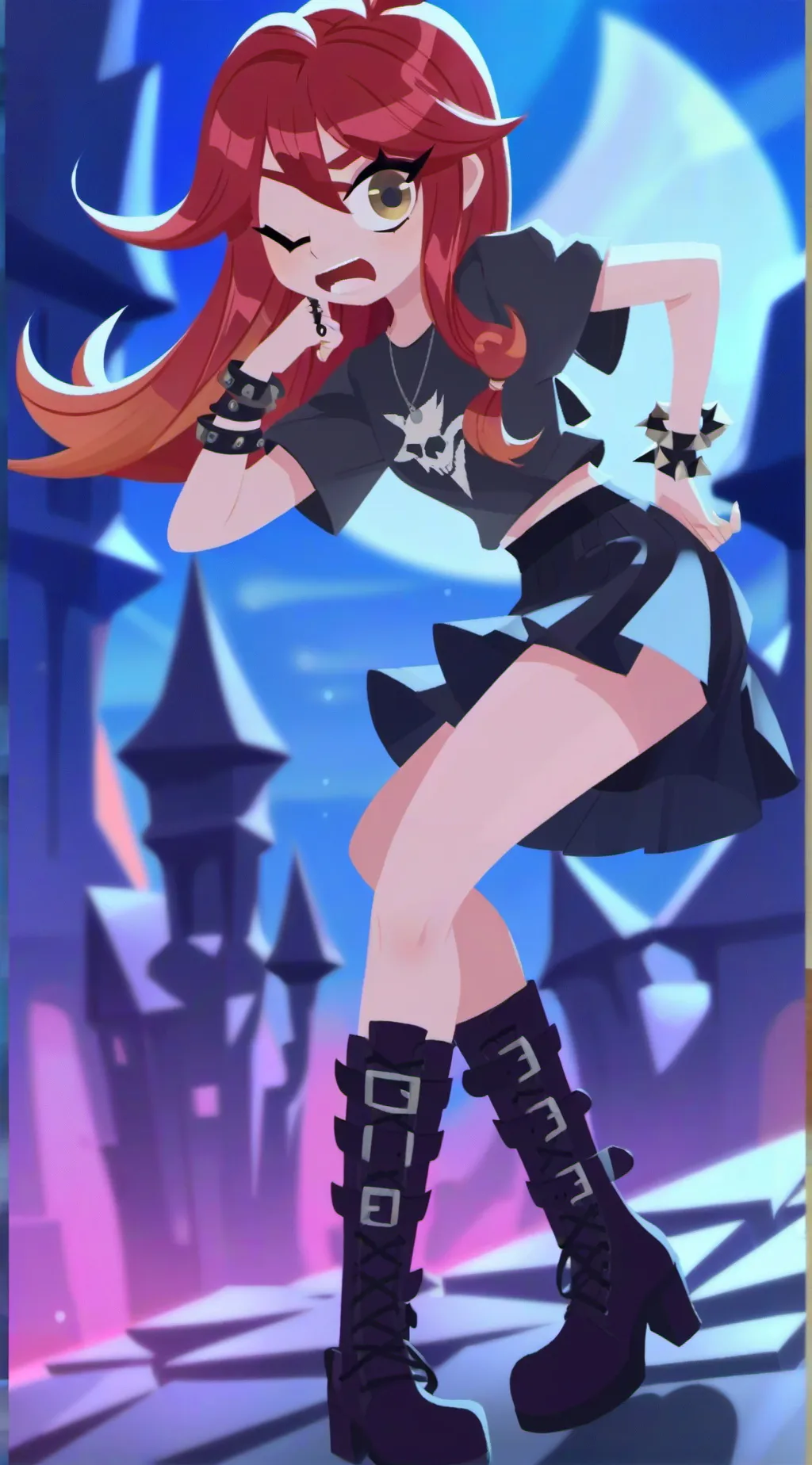 ai character: Sofia background