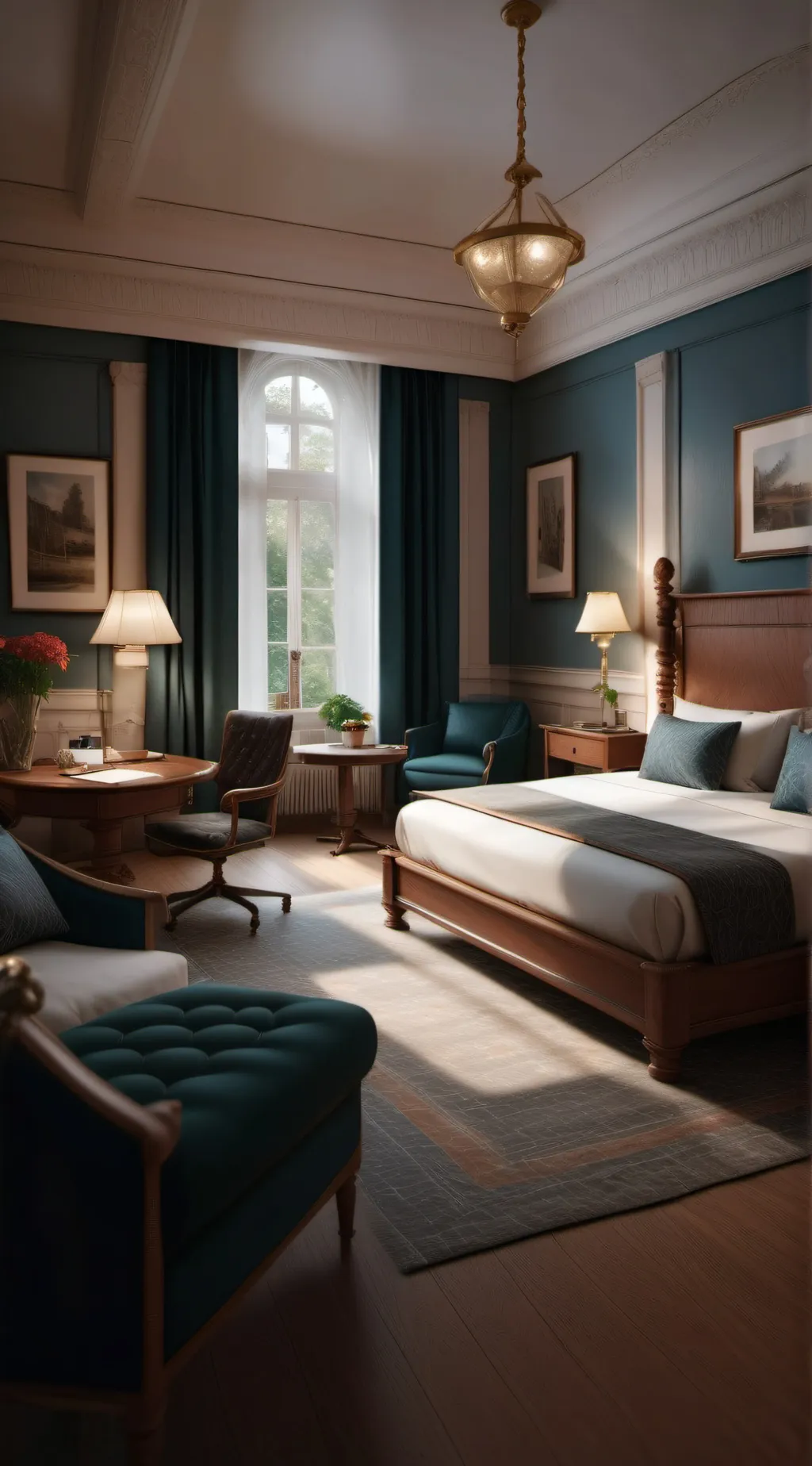 ai character: HH face your fears background