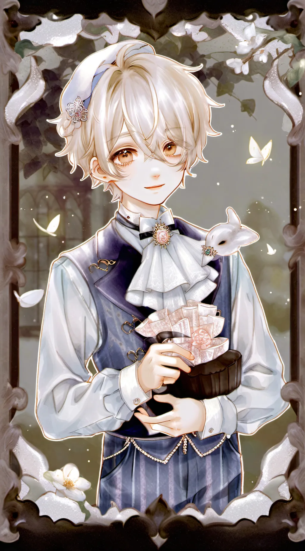 ai character: tsubaki  background