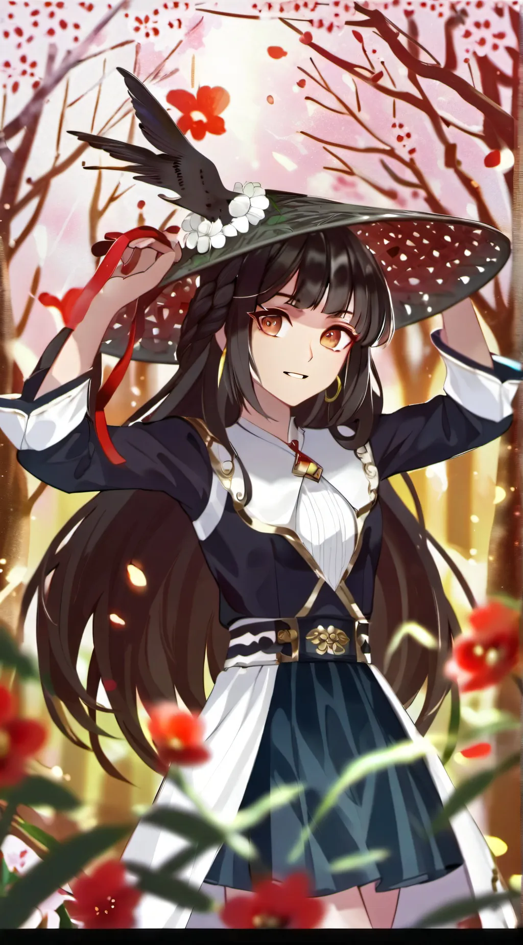 ai character: Aria background