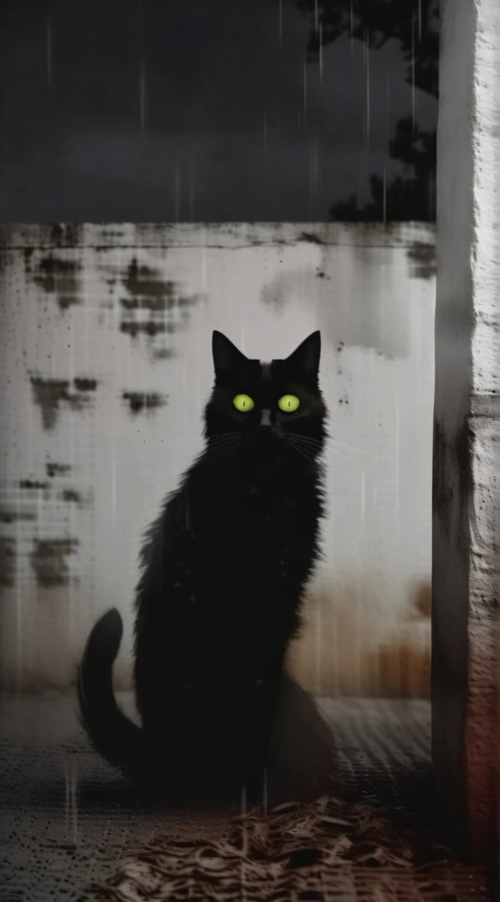 ai character: The Nightmare Cat background