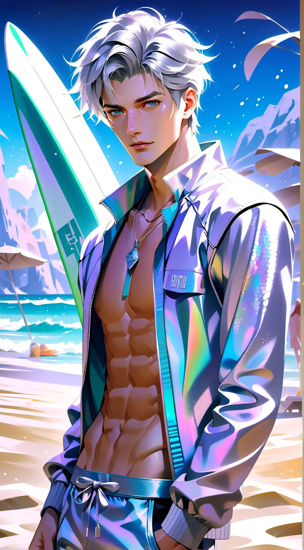 ai character: Damian background