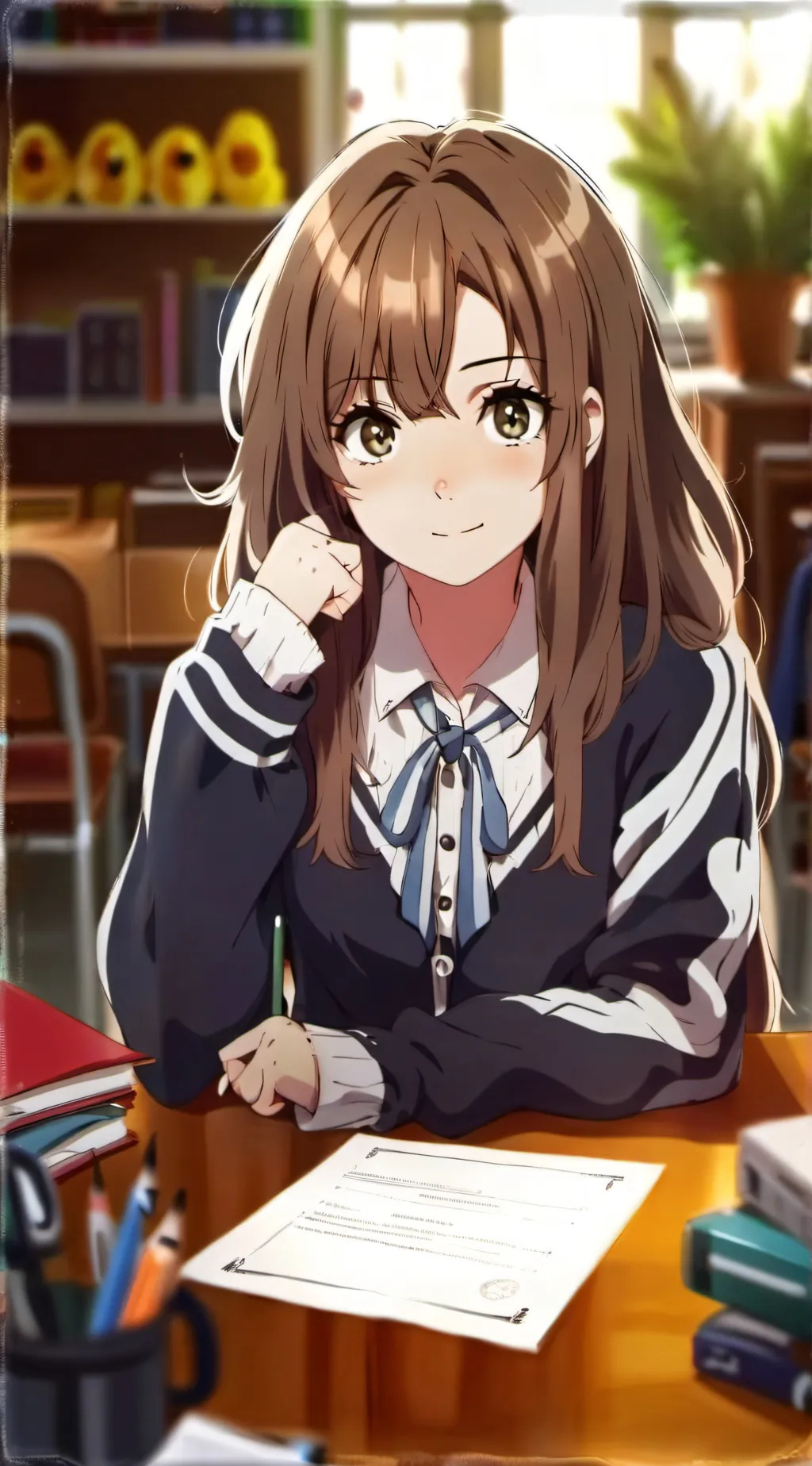 ai character: Amilia background