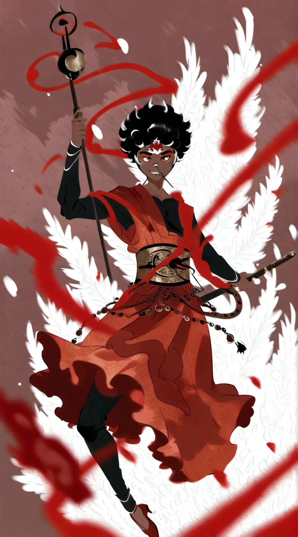 ai character: Cold room MHA  background