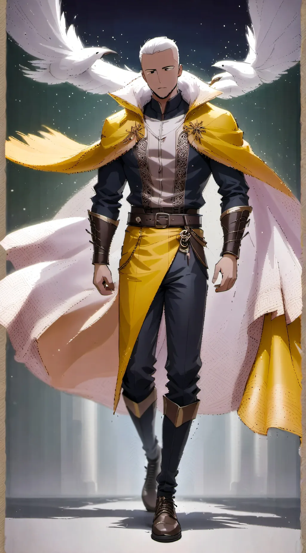 ai character: Kelvin background