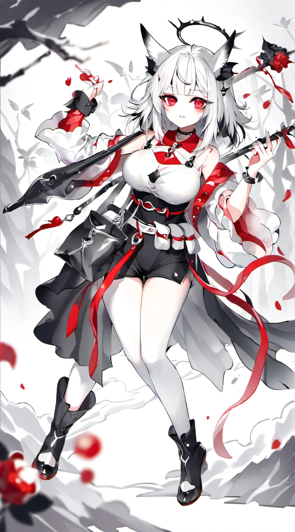 ai character: luna background