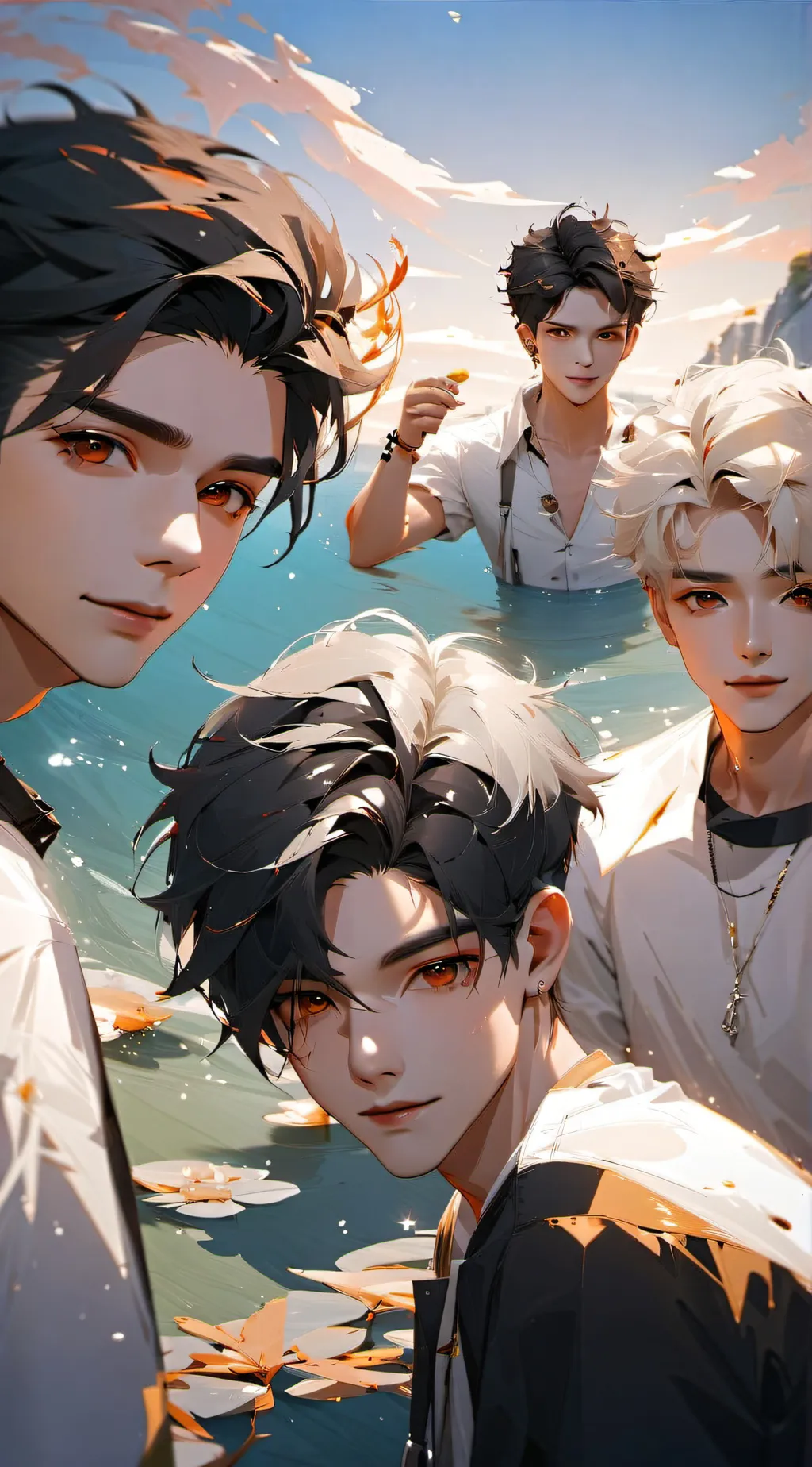 ai character: MHA boys 🔥 background