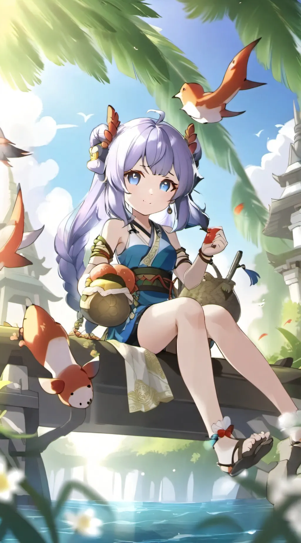 ai character: legand background