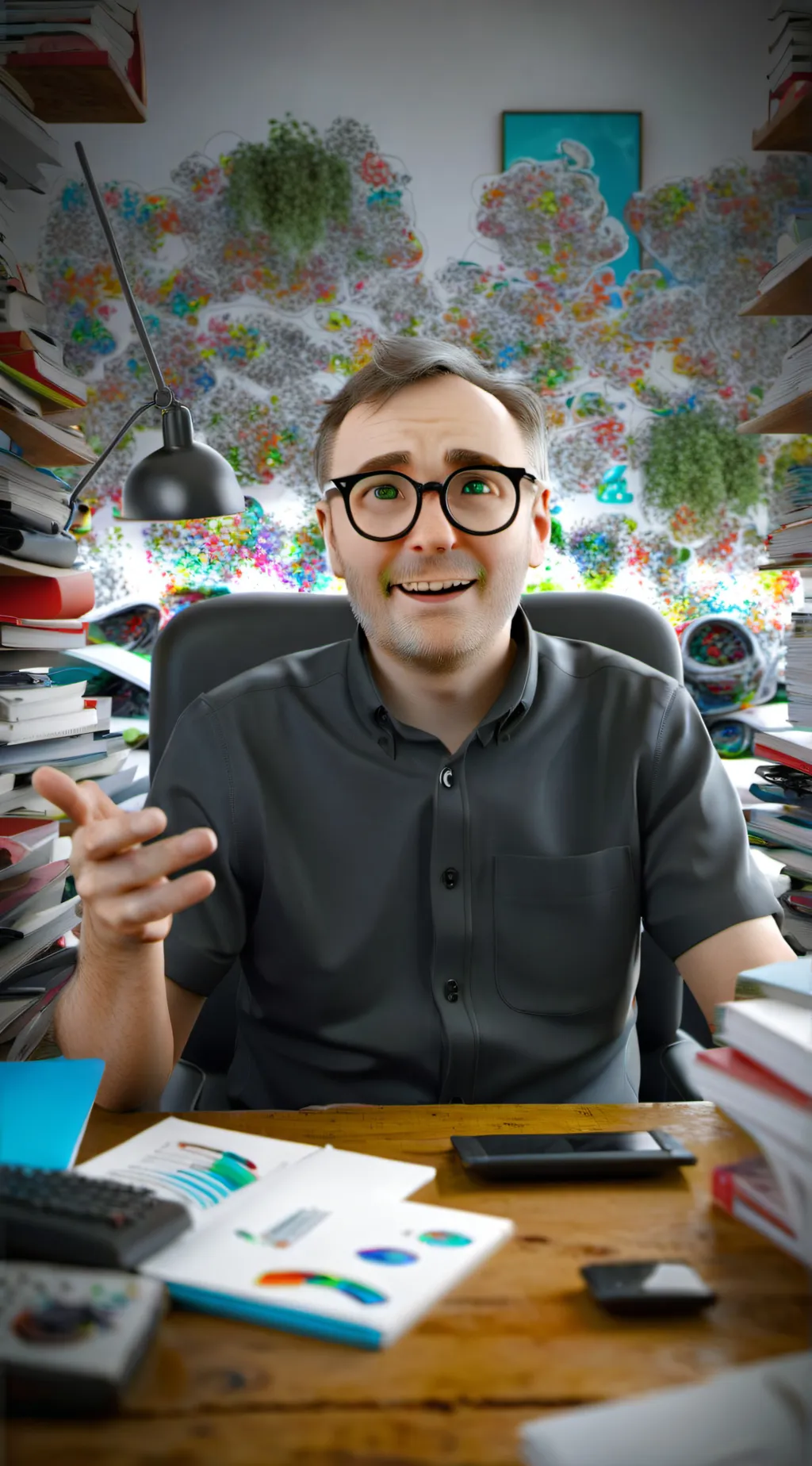 ai character: Tradet background