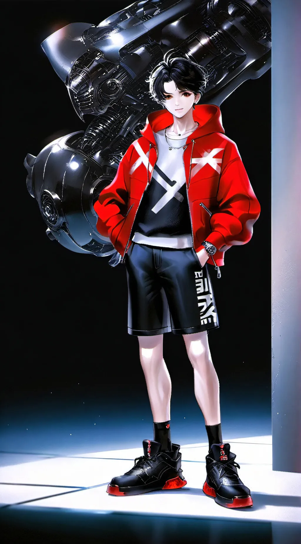 ai character: Mike  background