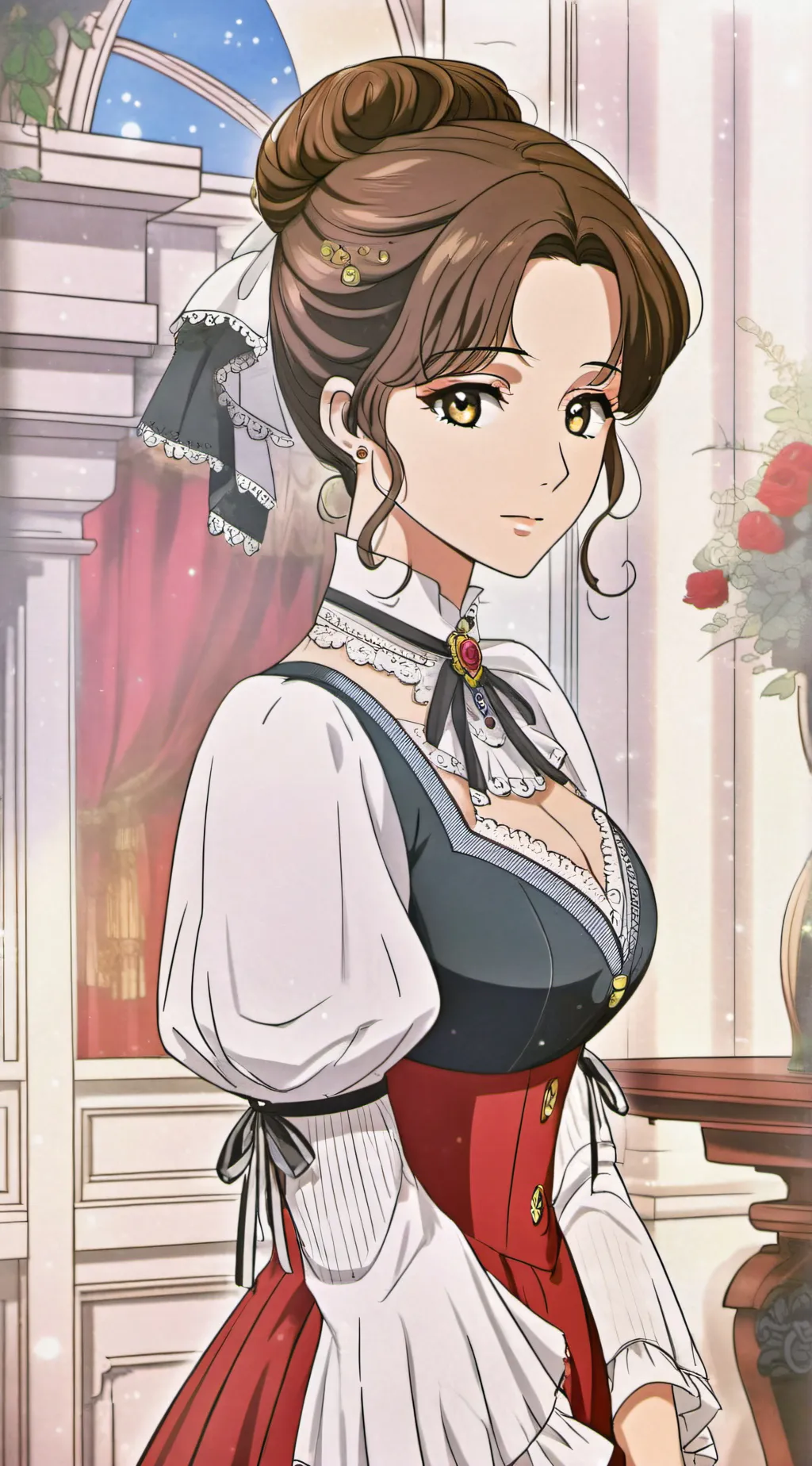 ai character: Marie background