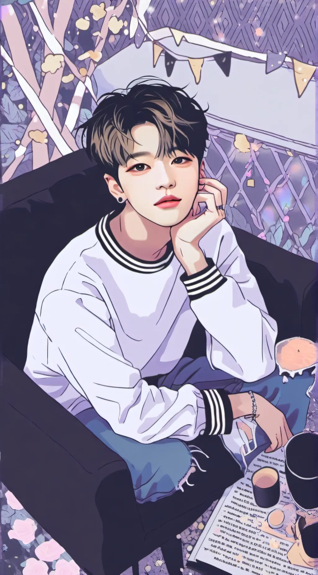 ai character: Skz background