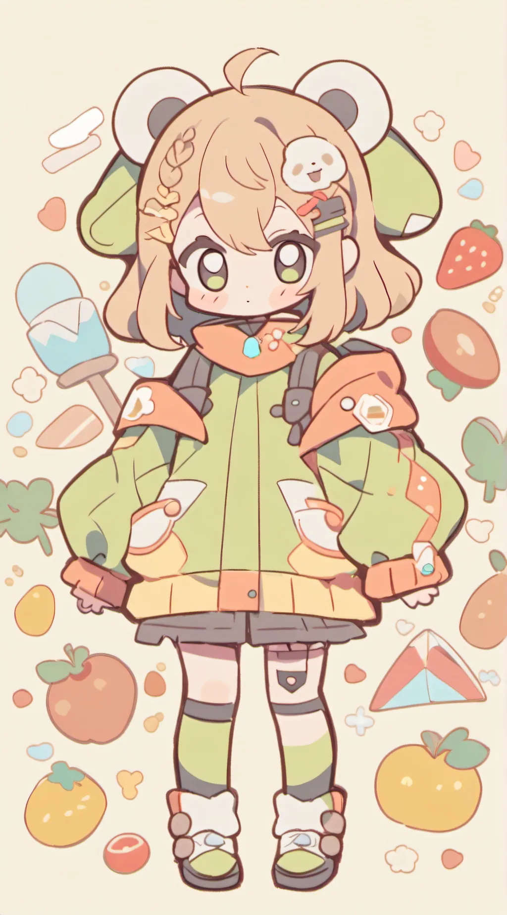 ai character: Kate background