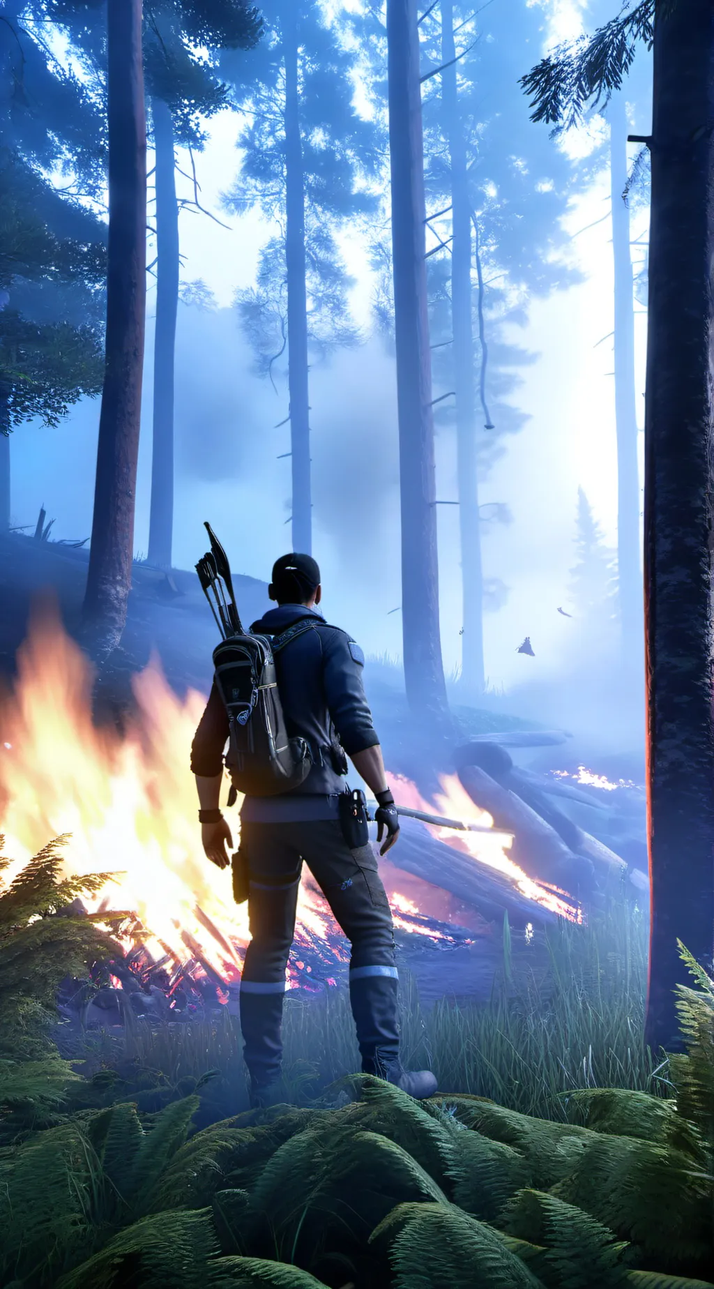 ai character: Wildfire background