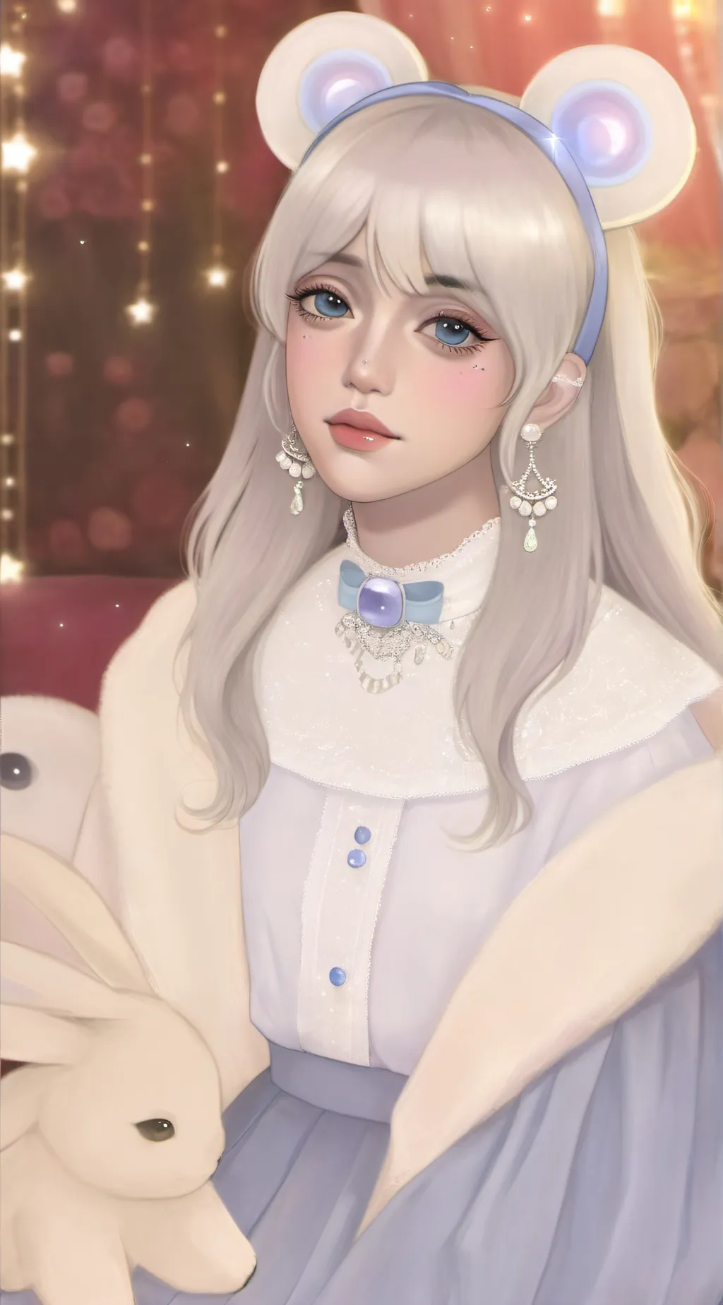 ai character: mha sad. background