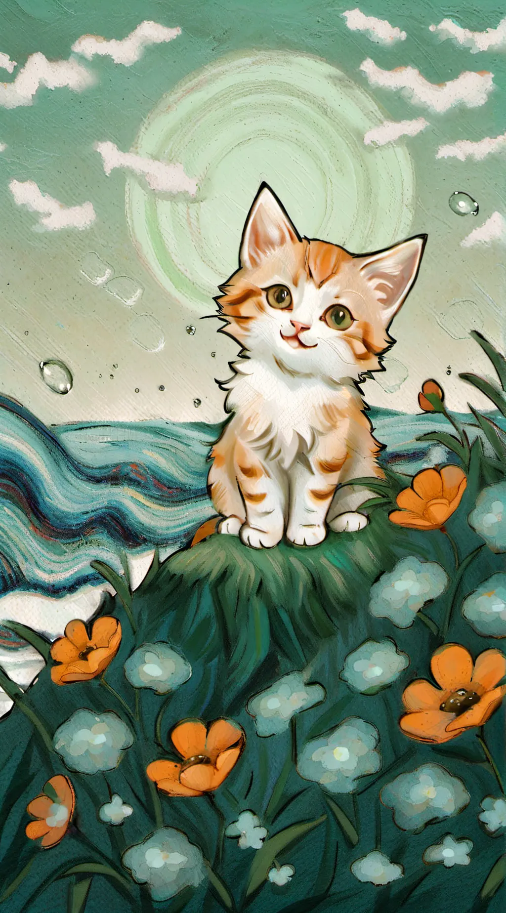 ai character: 🌺Lilly🌺 background