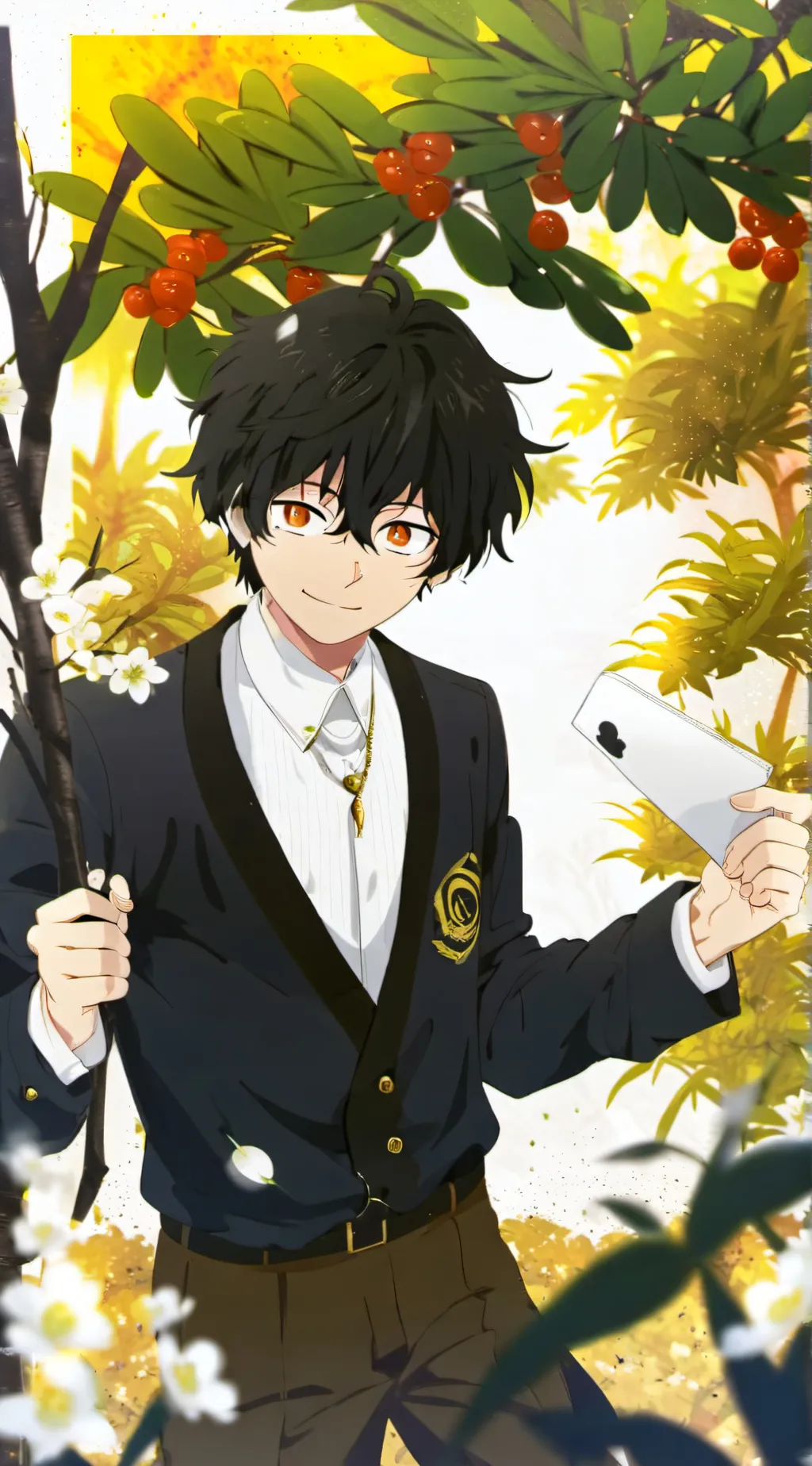 ai character: ADAM!!🫶 background