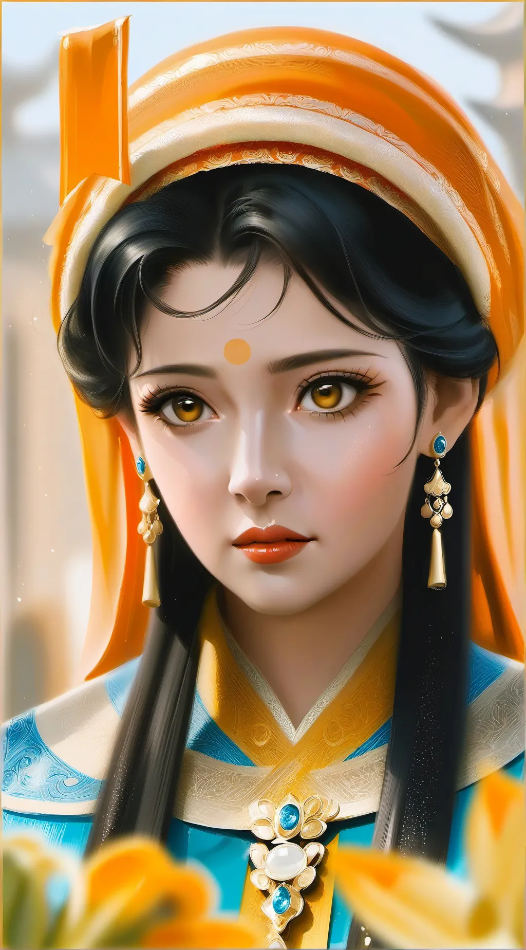 ai character: Stranger things background