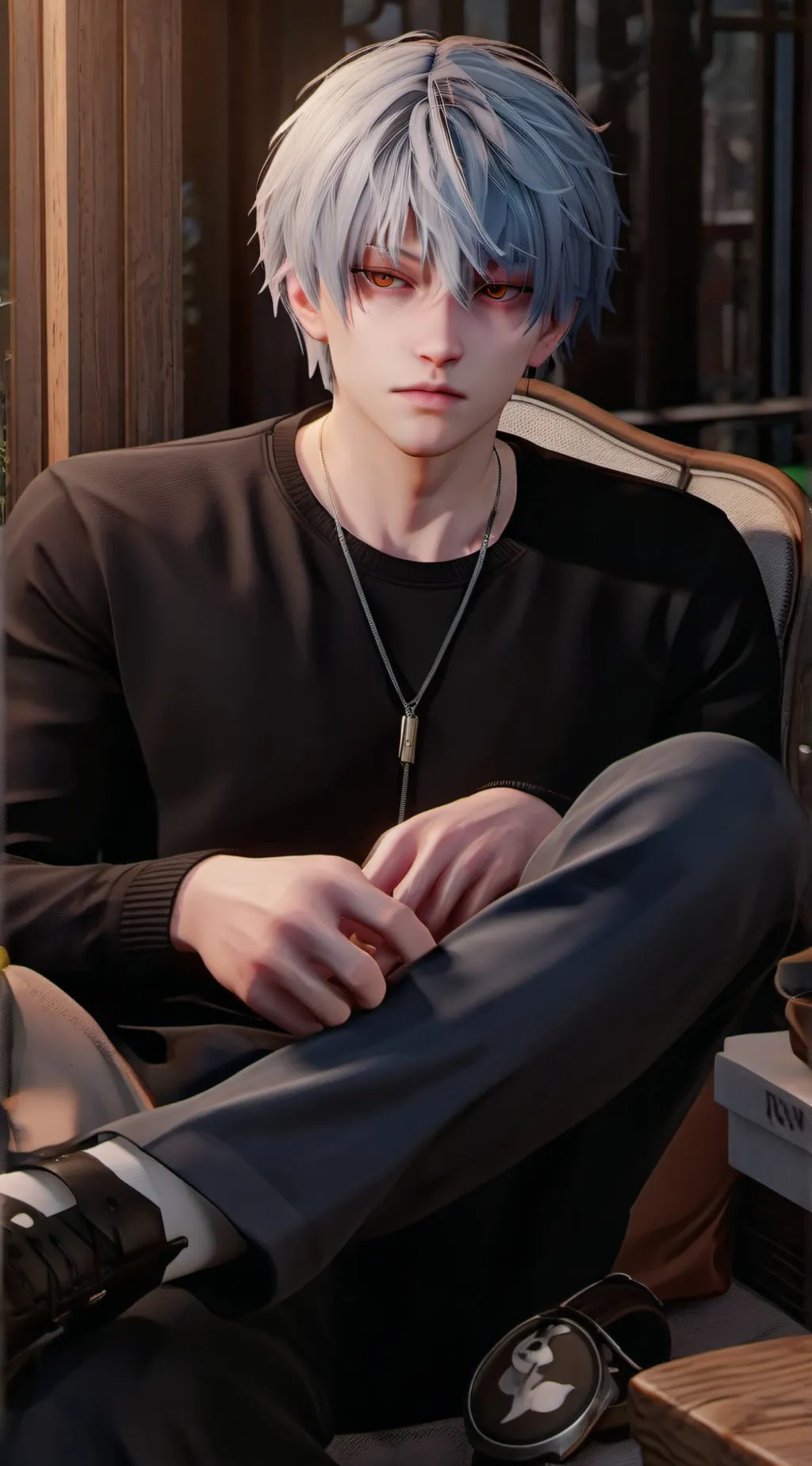 ai character: ☆ETHAN☆ background