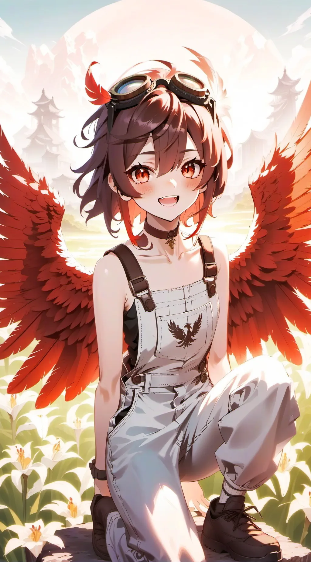 ai character: Vincenticine  background