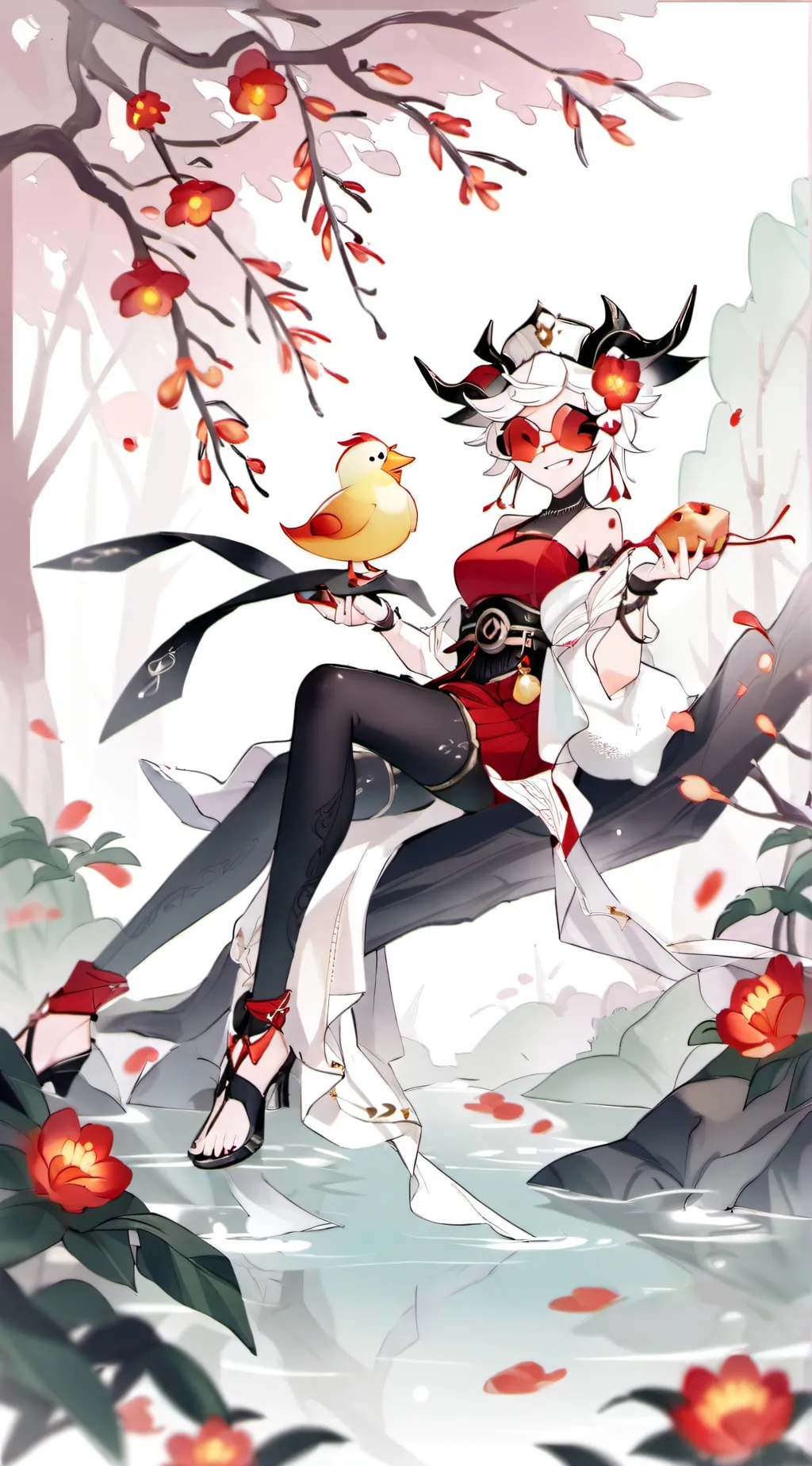 ai character: RadioApple background