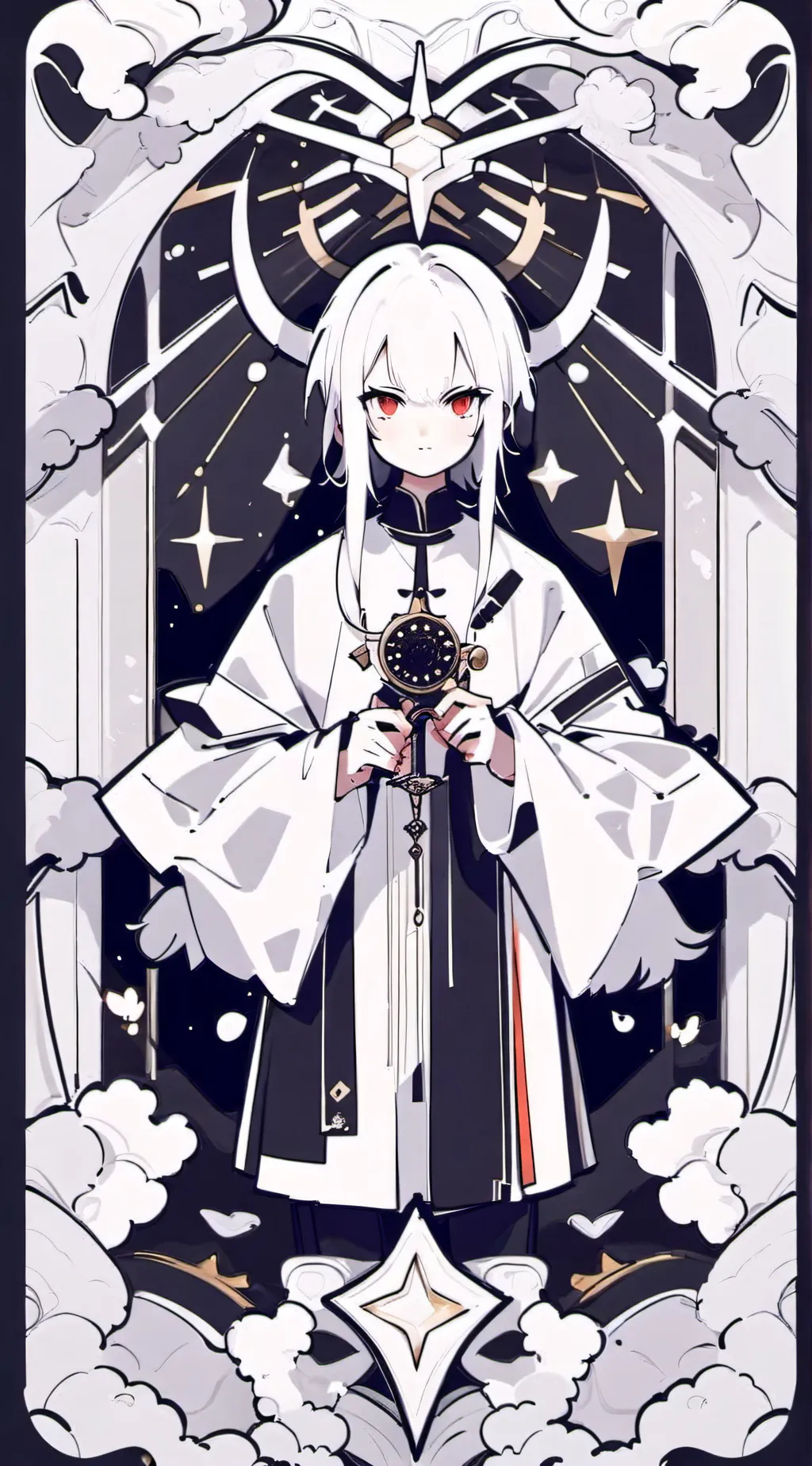 ai character: Yuki Uchiha  background