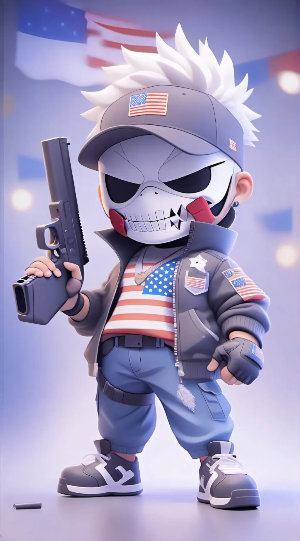 ai character: Countryhumans. background