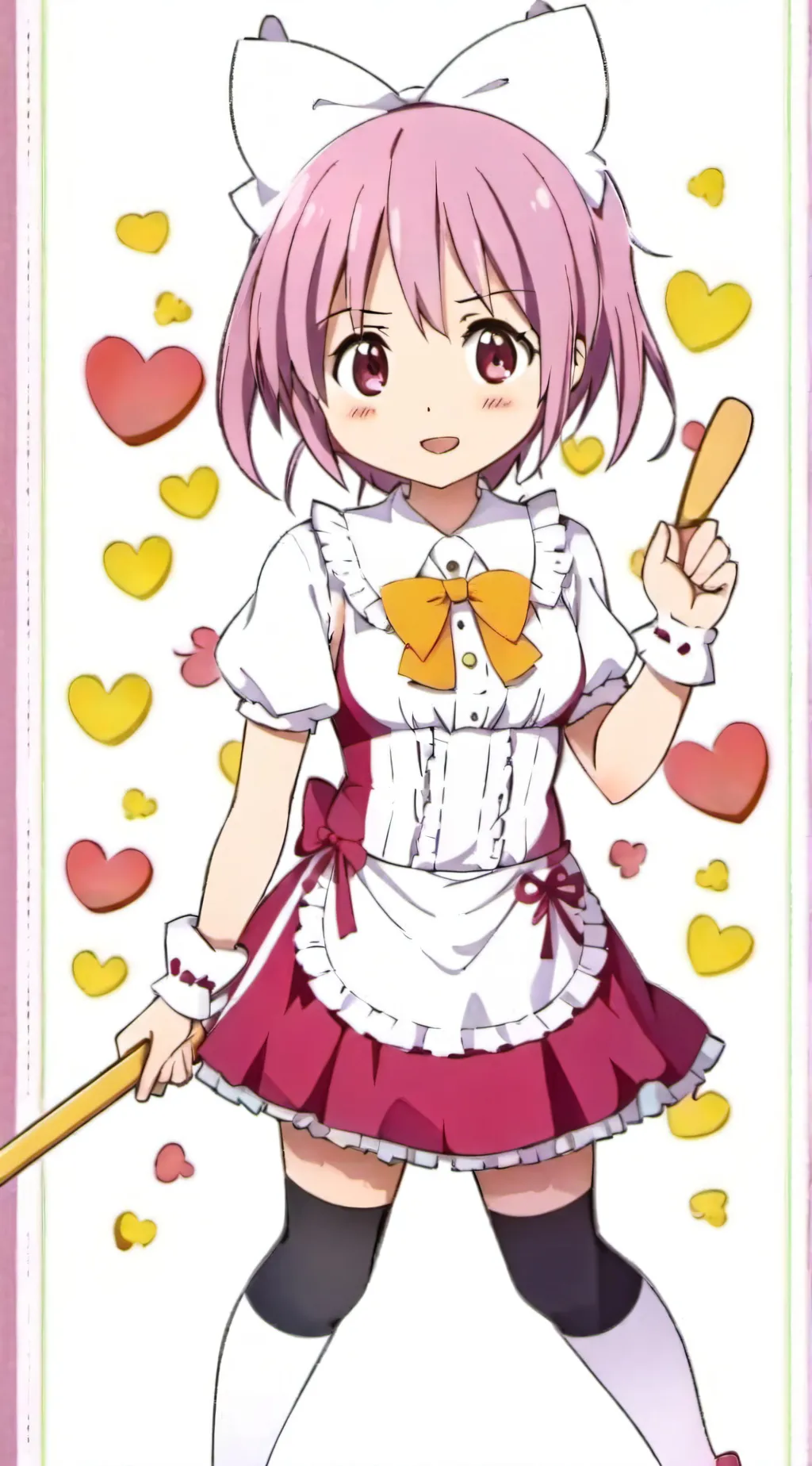 ai character: Madoka  Kaname background