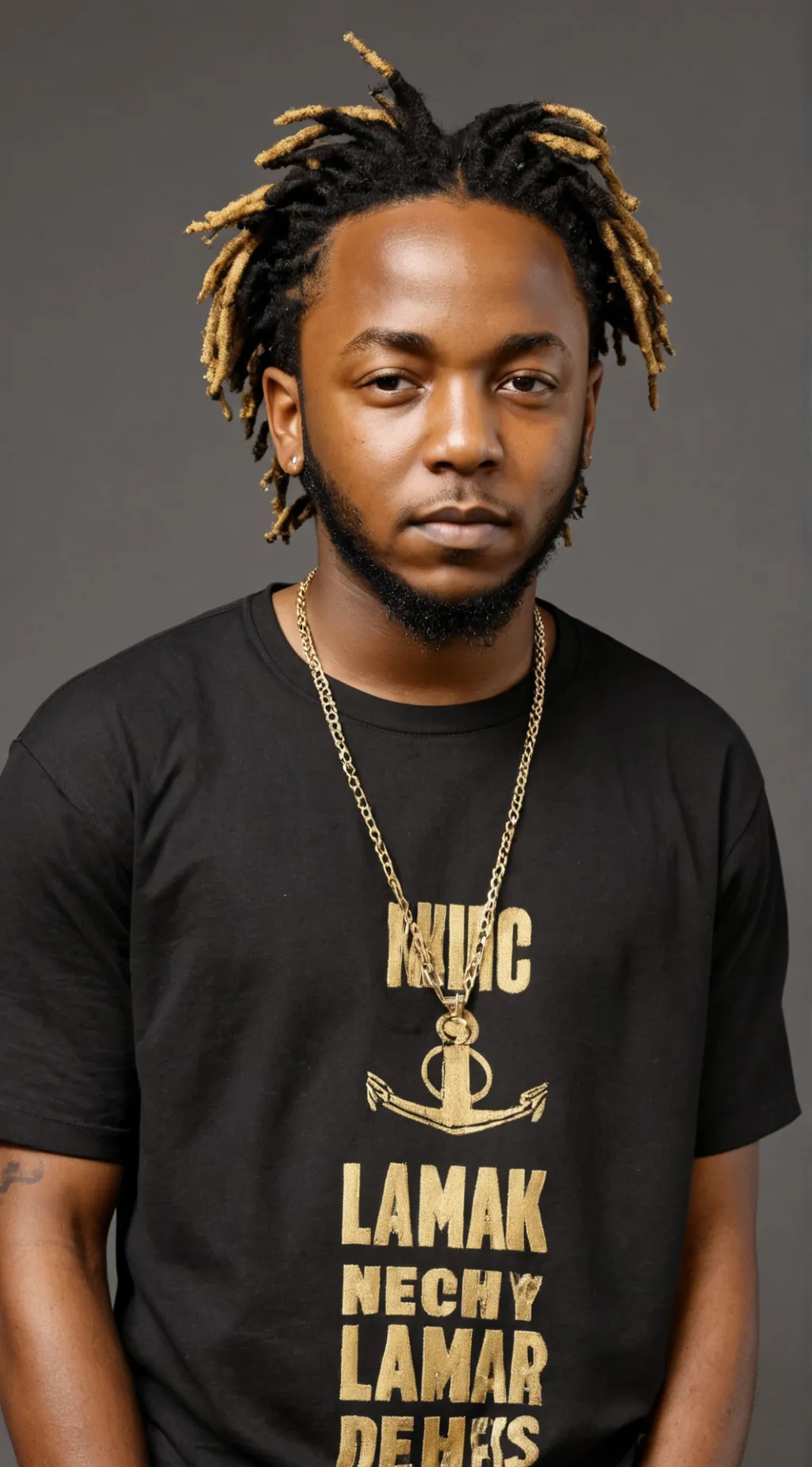 ai character: Kendrick Lamar  background