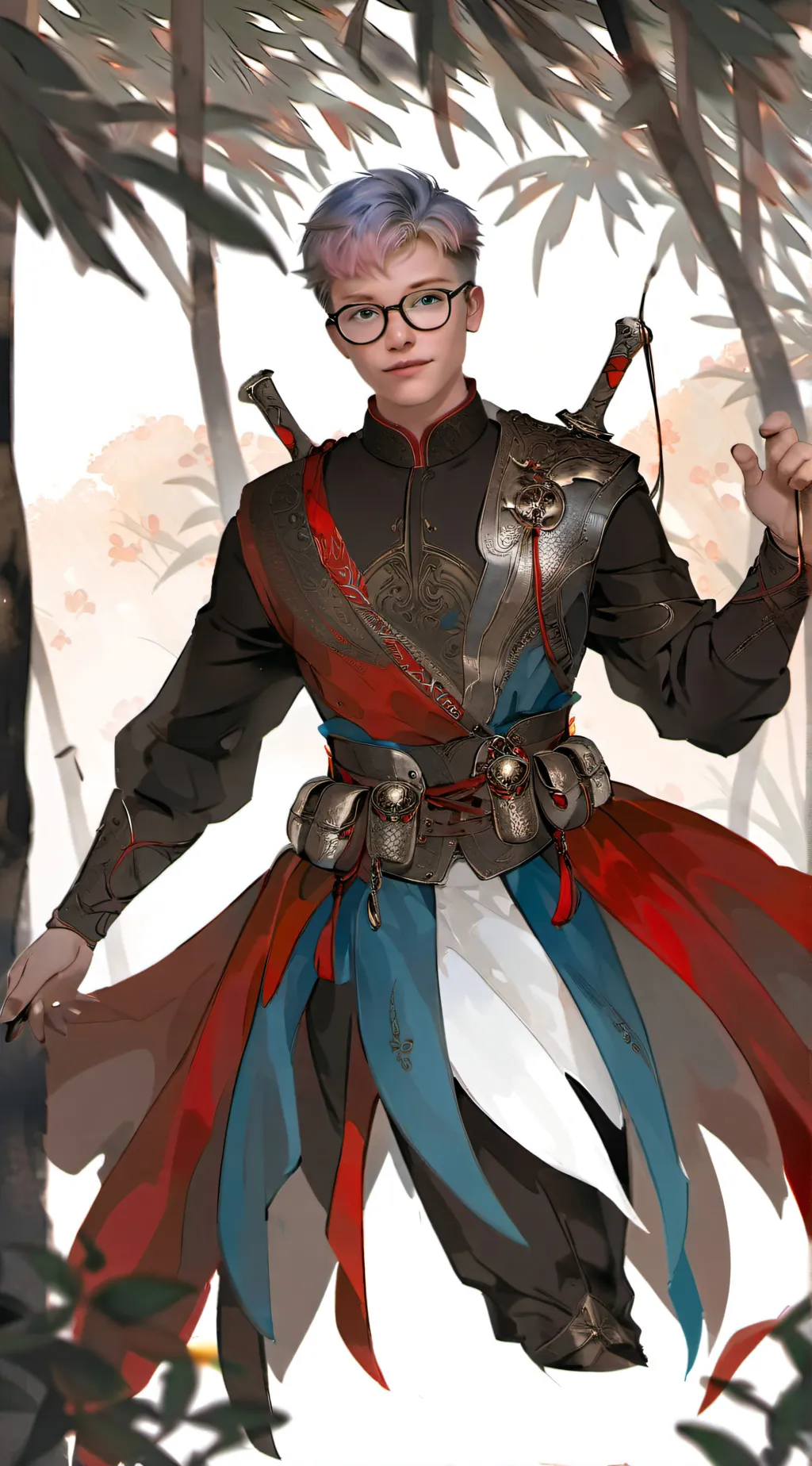 ai character: Kota J. Pati background