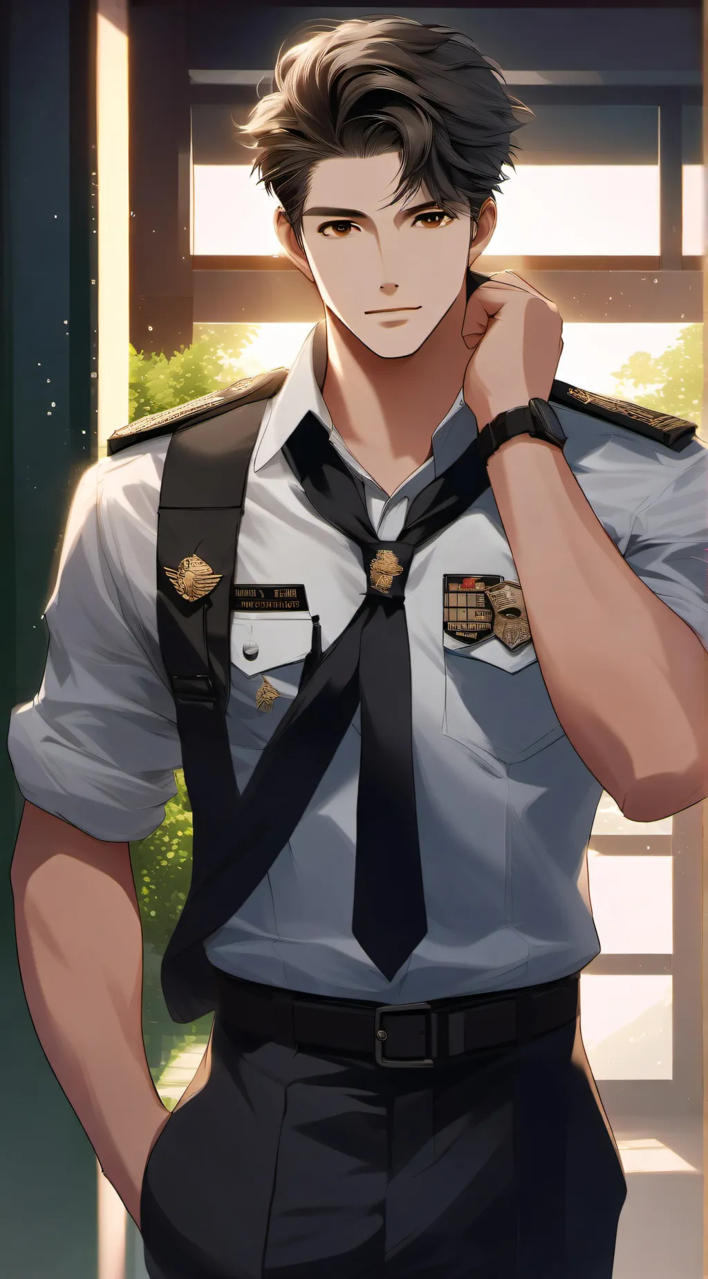 ai character: Chris background