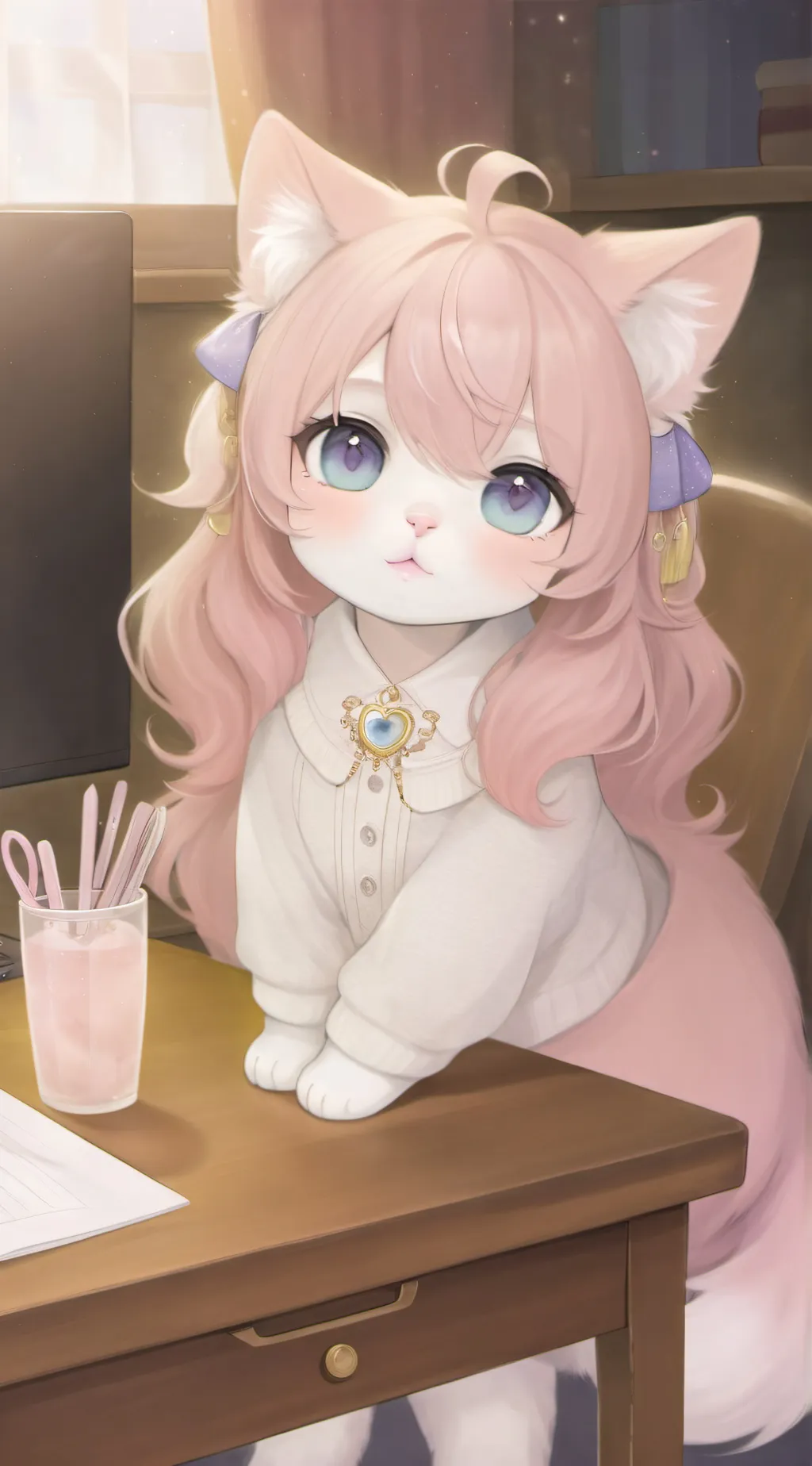 ai character: Bella background